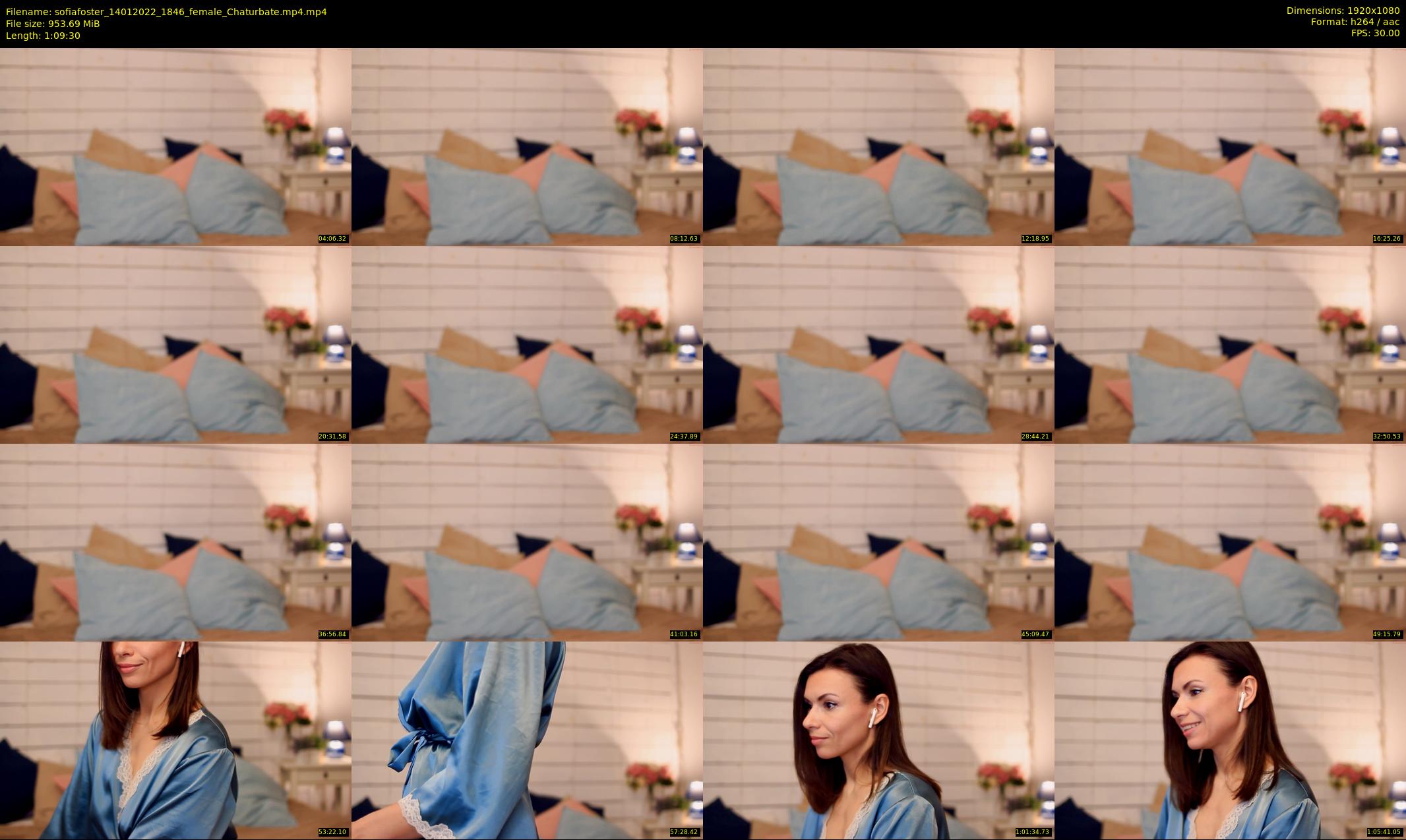 sofiafoster — 70 minute Chaturbate female cam show recording, 1080p, Jan 14, 2022