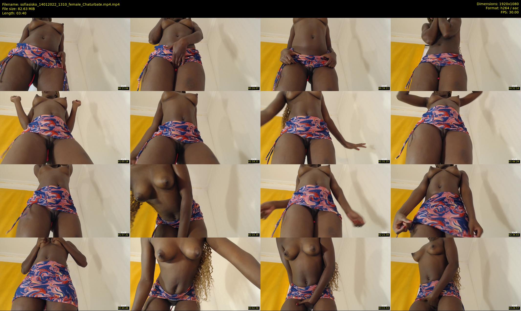 sofiasisko — 4 minute Chaturbate female cam show recording, 1080p, Jan 14, 2022