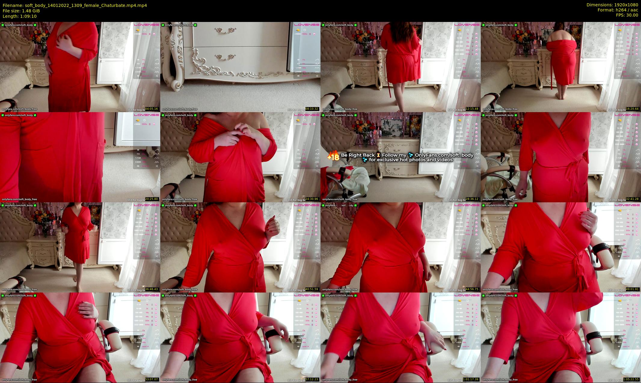 soft_body — 70 minute Chaturbate female cam show recording, 1080p, Jan 14, 2022