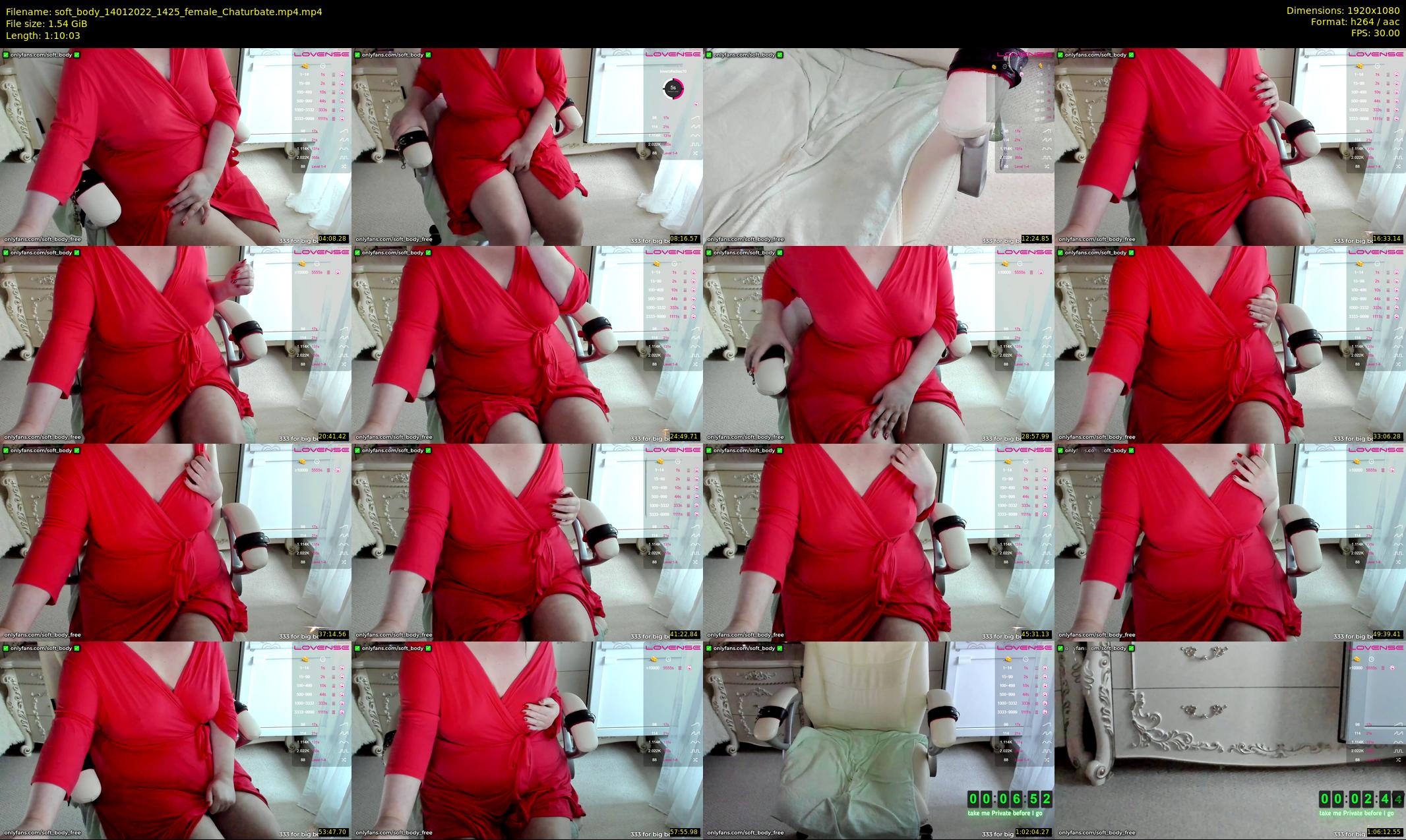 soft_body — 71 minute Chaturbate female cam show recording, 1080p, Jan 14, 2022