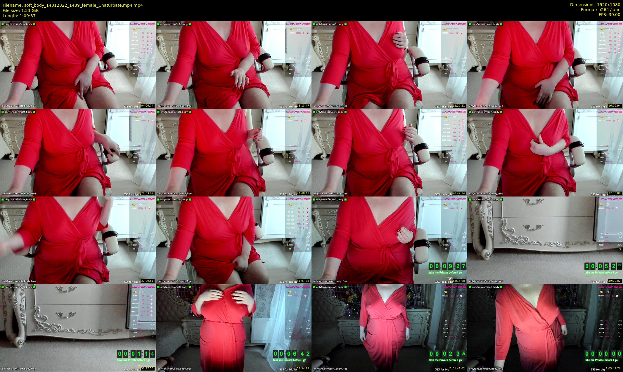 soft_body — 70 minute Chaturbate female cam show recording, 1080p, Jan 14, 2022