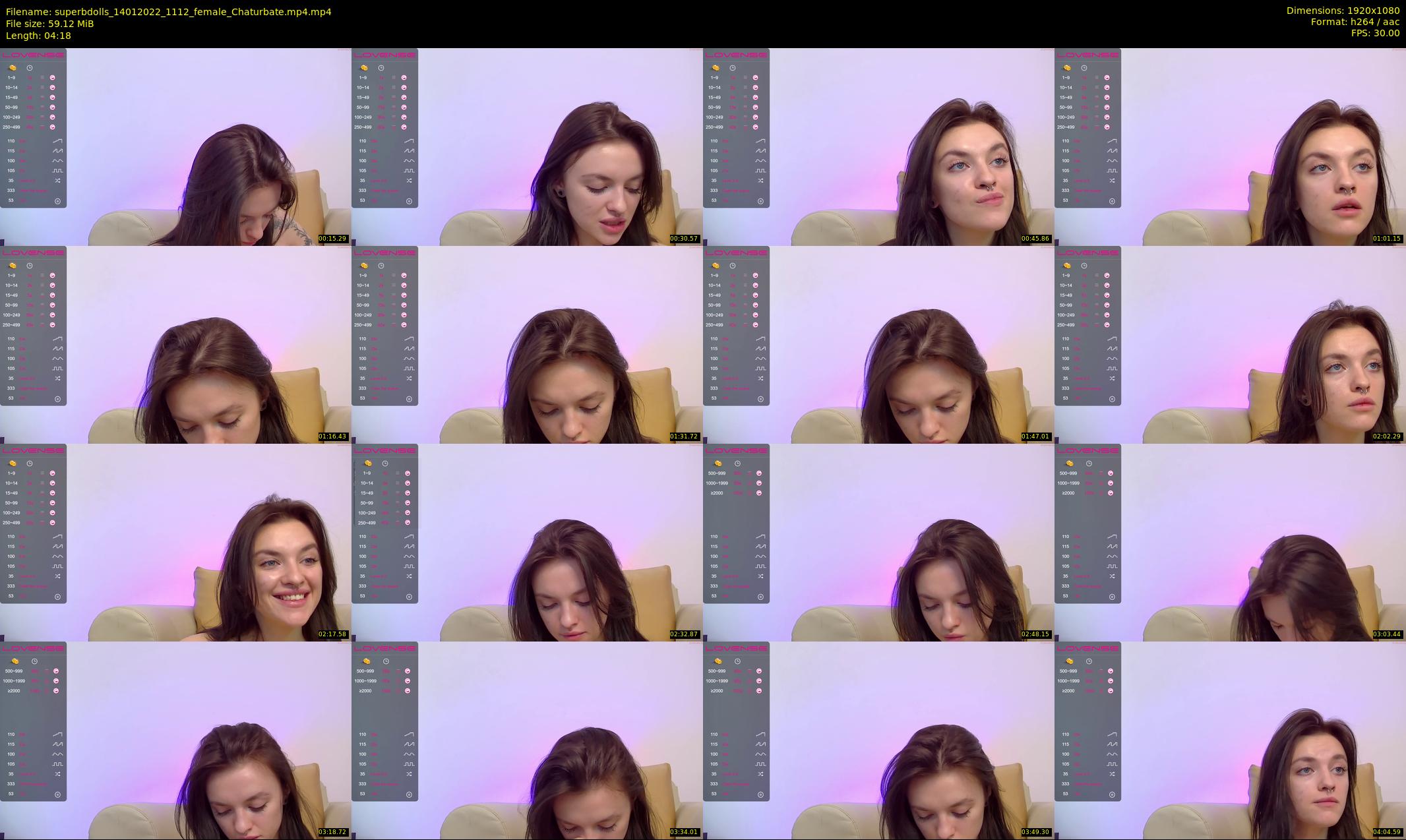 superbdolls — 5 minute Chaturbate couple cam show recording, 1080p, Jan 14, 2022