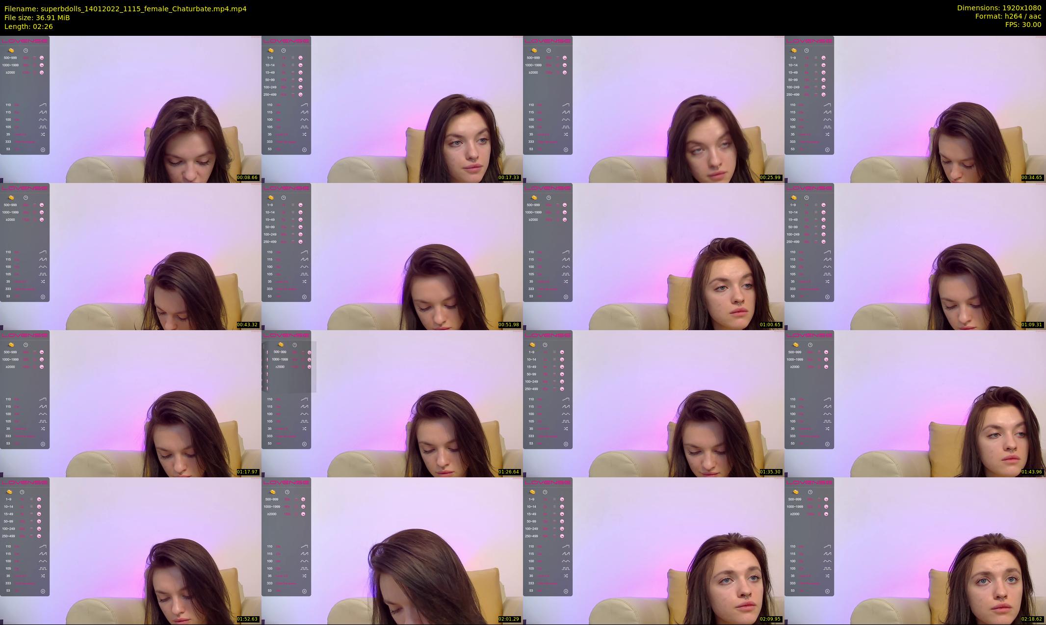superbdolls — 3 minute Chaturbate couple cam show recording, 1080p, Jan 14, 2022