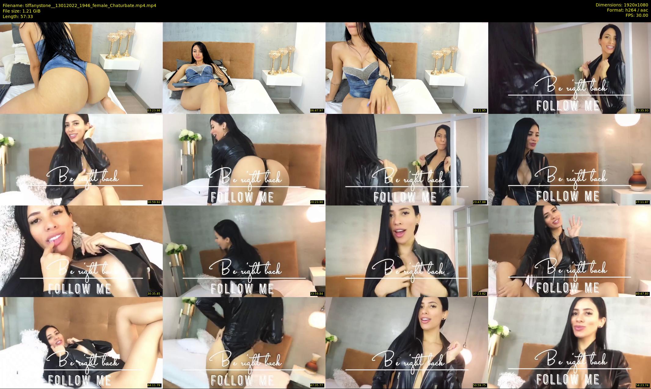 tiffanystone_ — 58 minute Chaturbate female cam show recording, 1080p, Jan 13, 2022