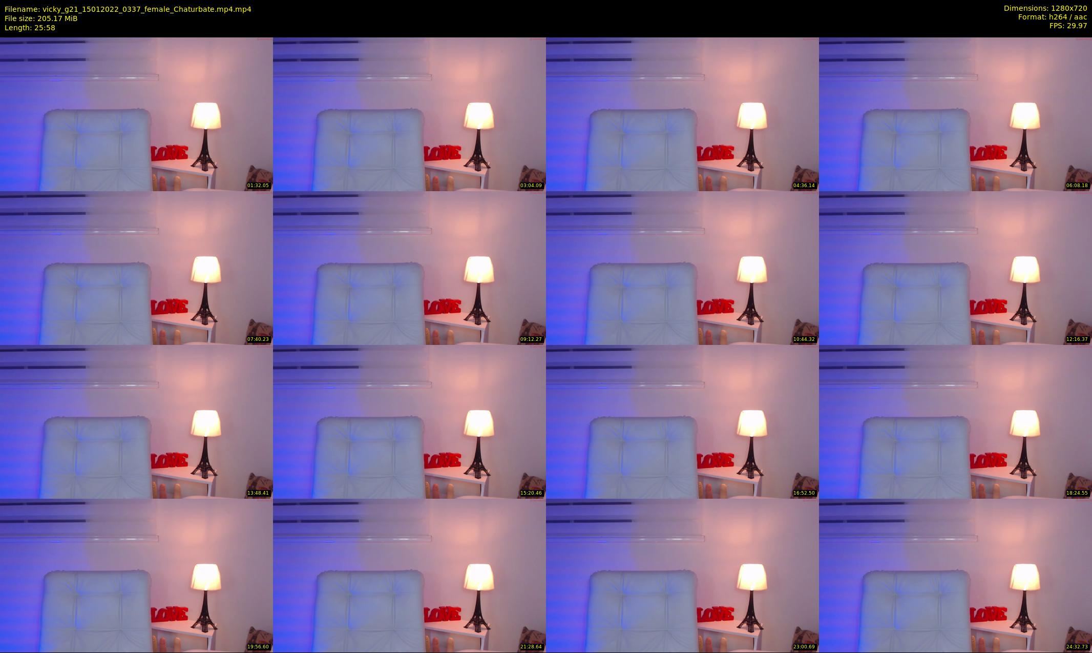 vicky_g21 — 26 minute Chaturbate female cam show recording, 720p, Jan 15, 2022
