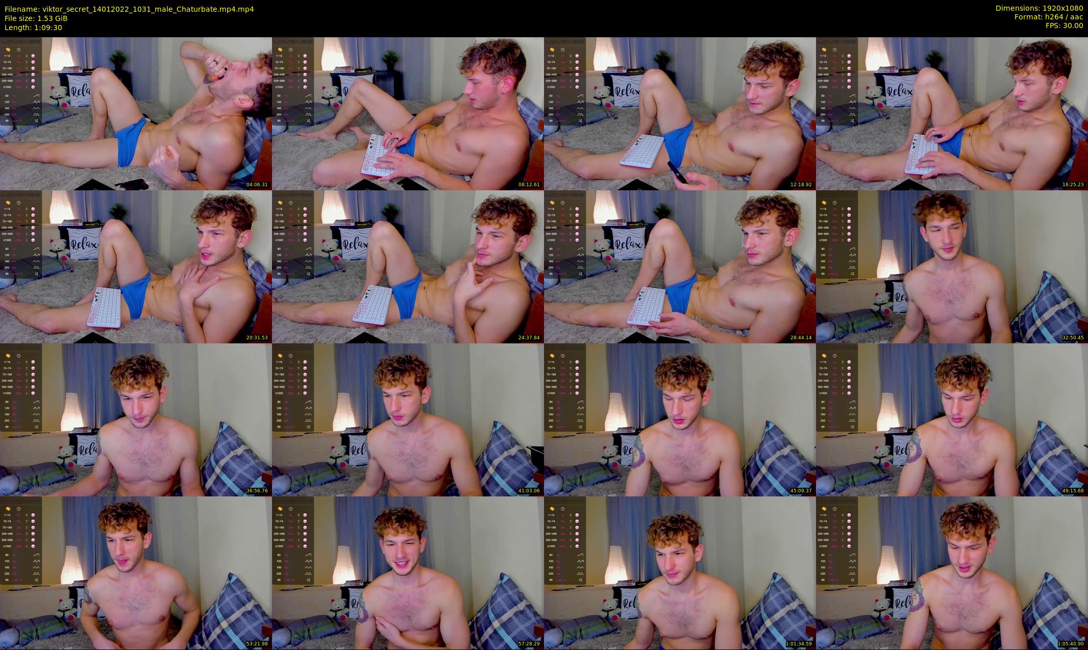 viktor_secret — 70 minute Chaturbate male cam show recording, 1080p, Jan 14, 2022