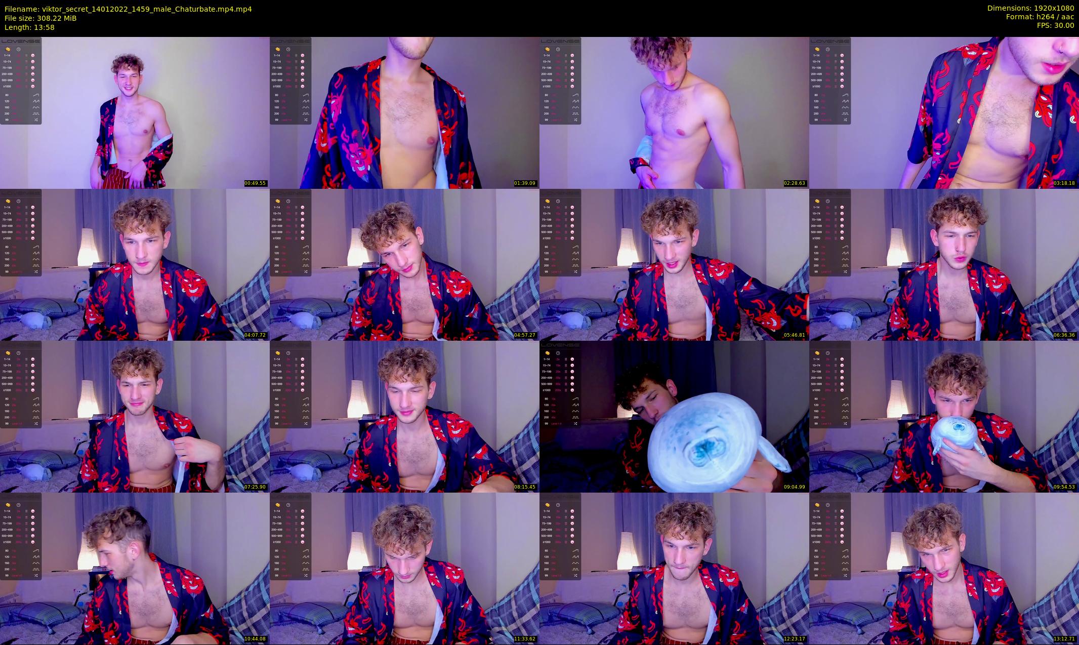 viktor_secret — 14 minute Chaturbate male cam show recording, 1080p, Jan 14, 2022