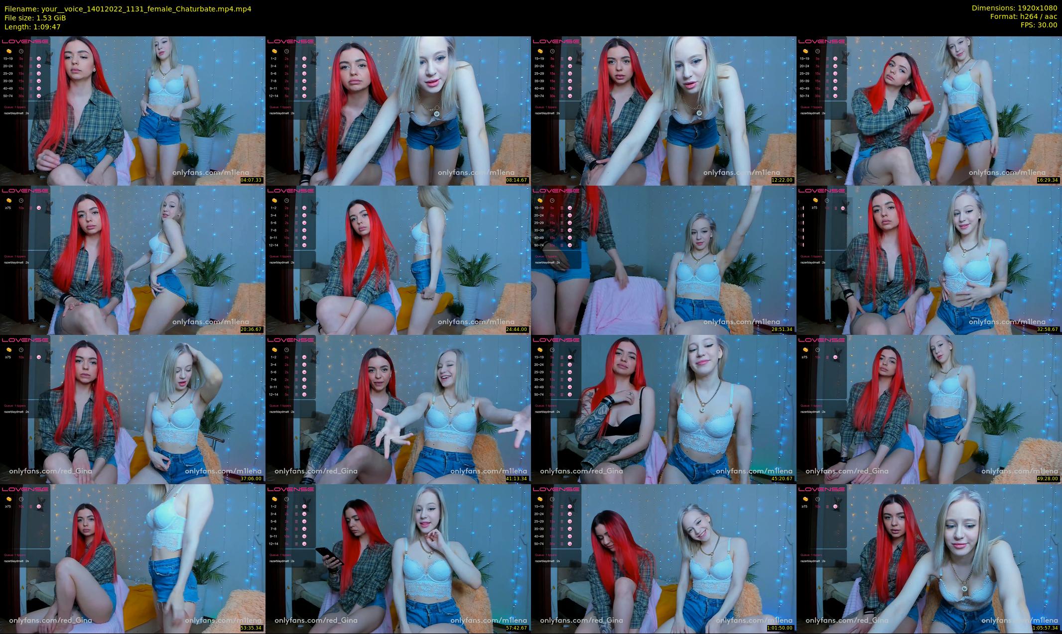 your__voice — 70 minute Chaturbate female cam show recording, 1080p, Jan 14, 2022