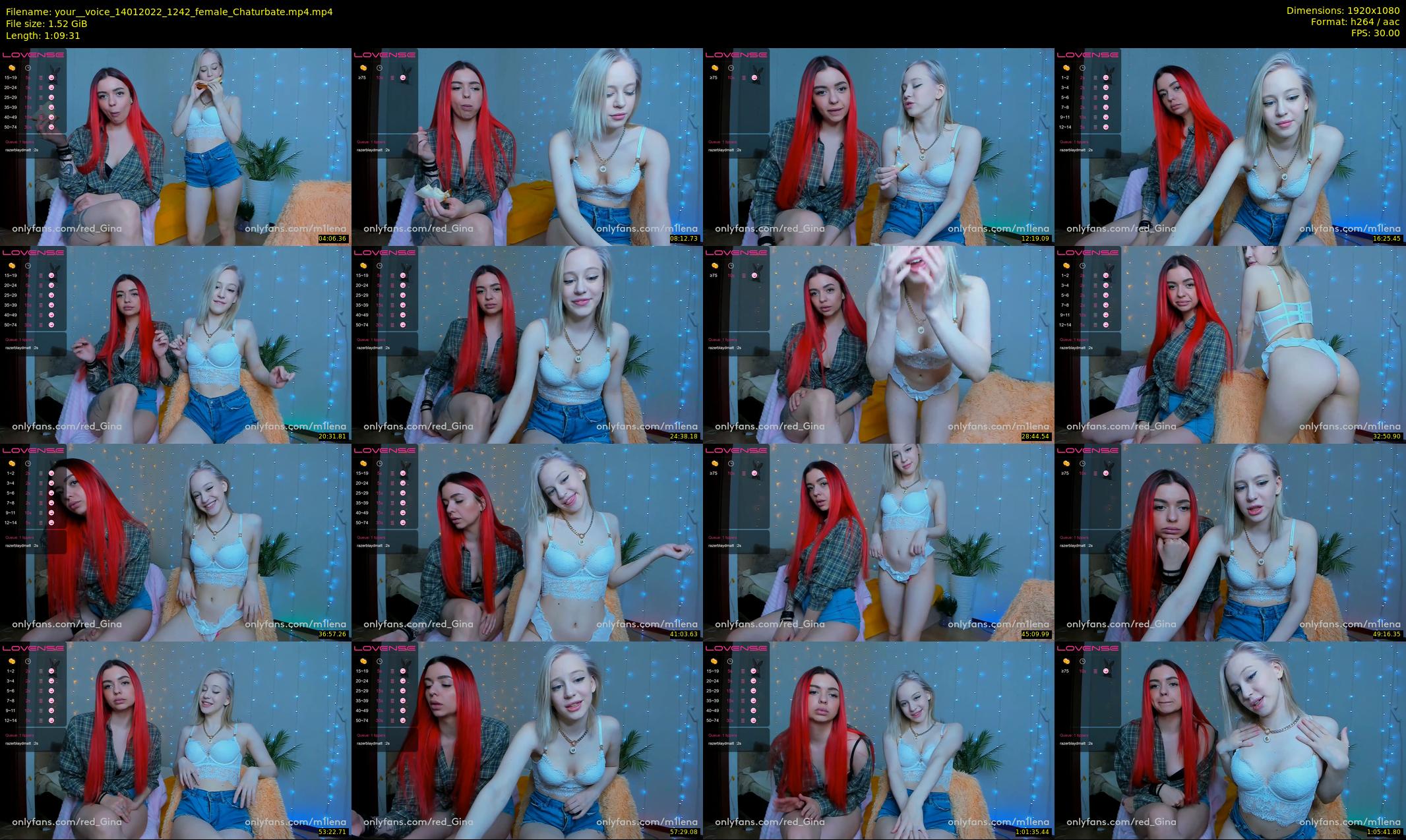 your__voice — 70 minute Chaturbate female cam show recording, 1080p, Jan 14, 2022