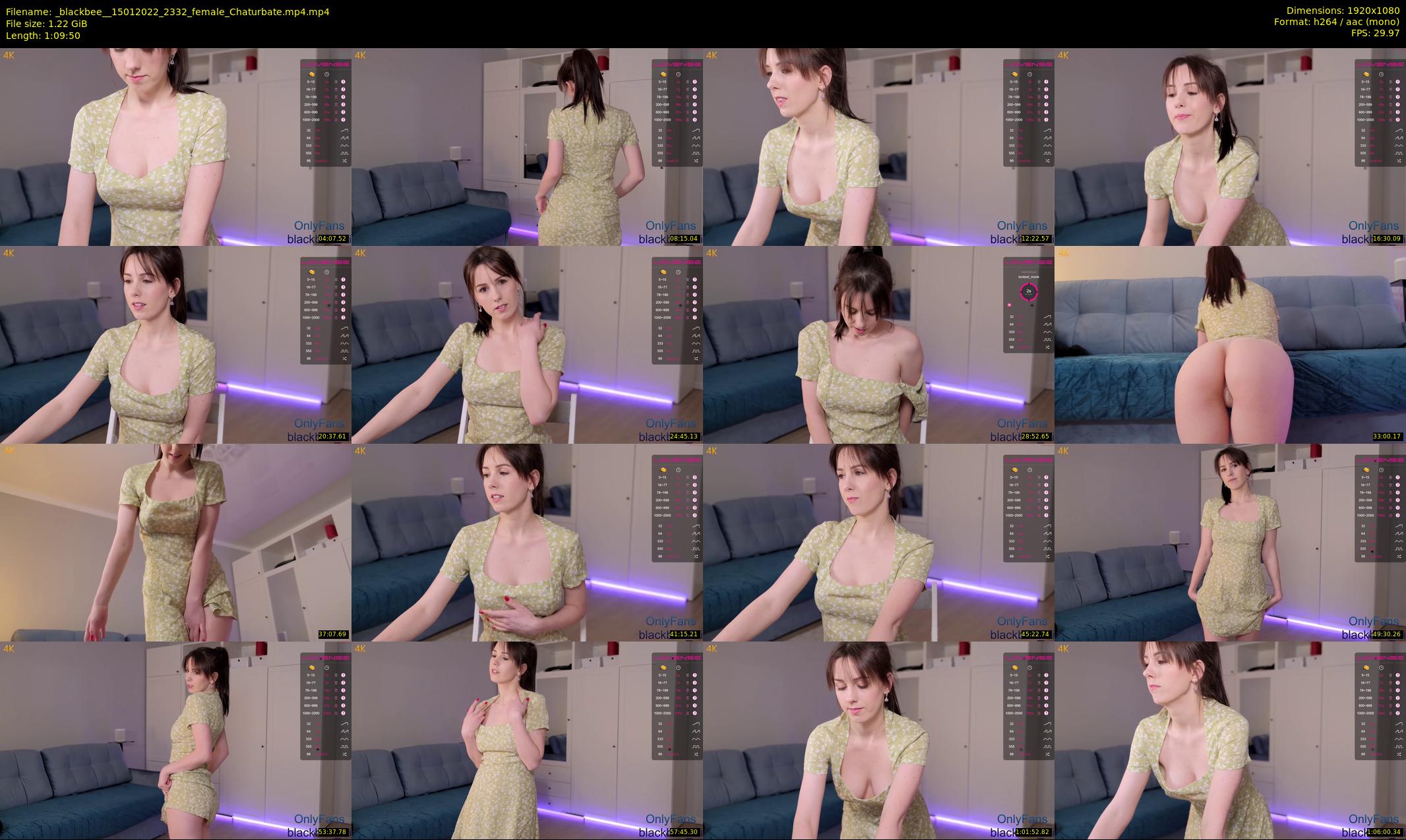 _blackbee_ — 70 minute Chaturbate female cam show recording, 1080p, Jan 15, 2022