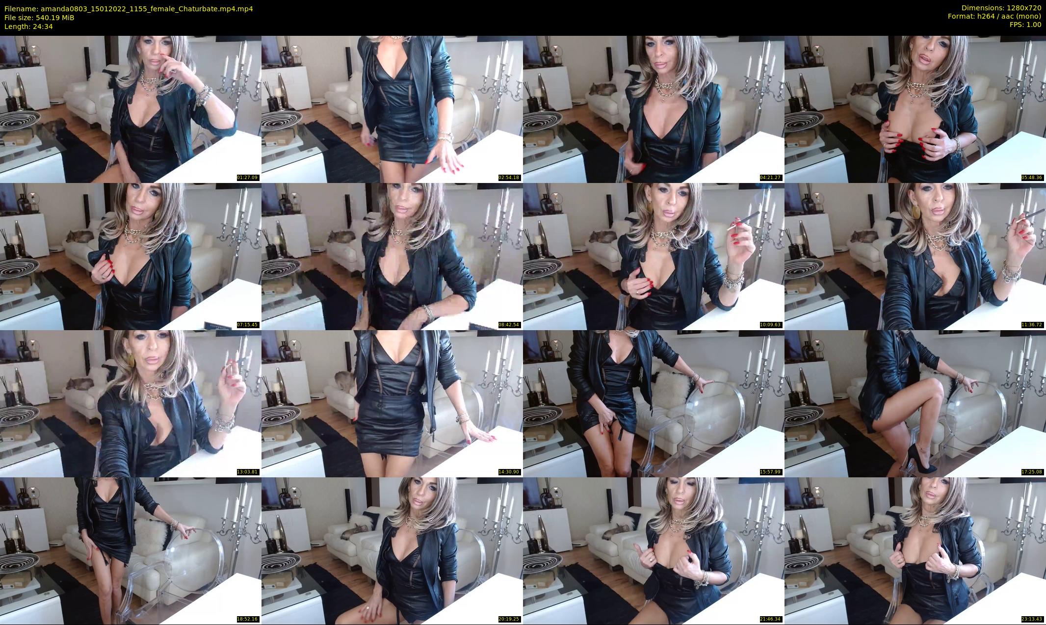 amanda0803 — 25 minute Chaturbate female cam show recording, 720p, Jan 15, 2022