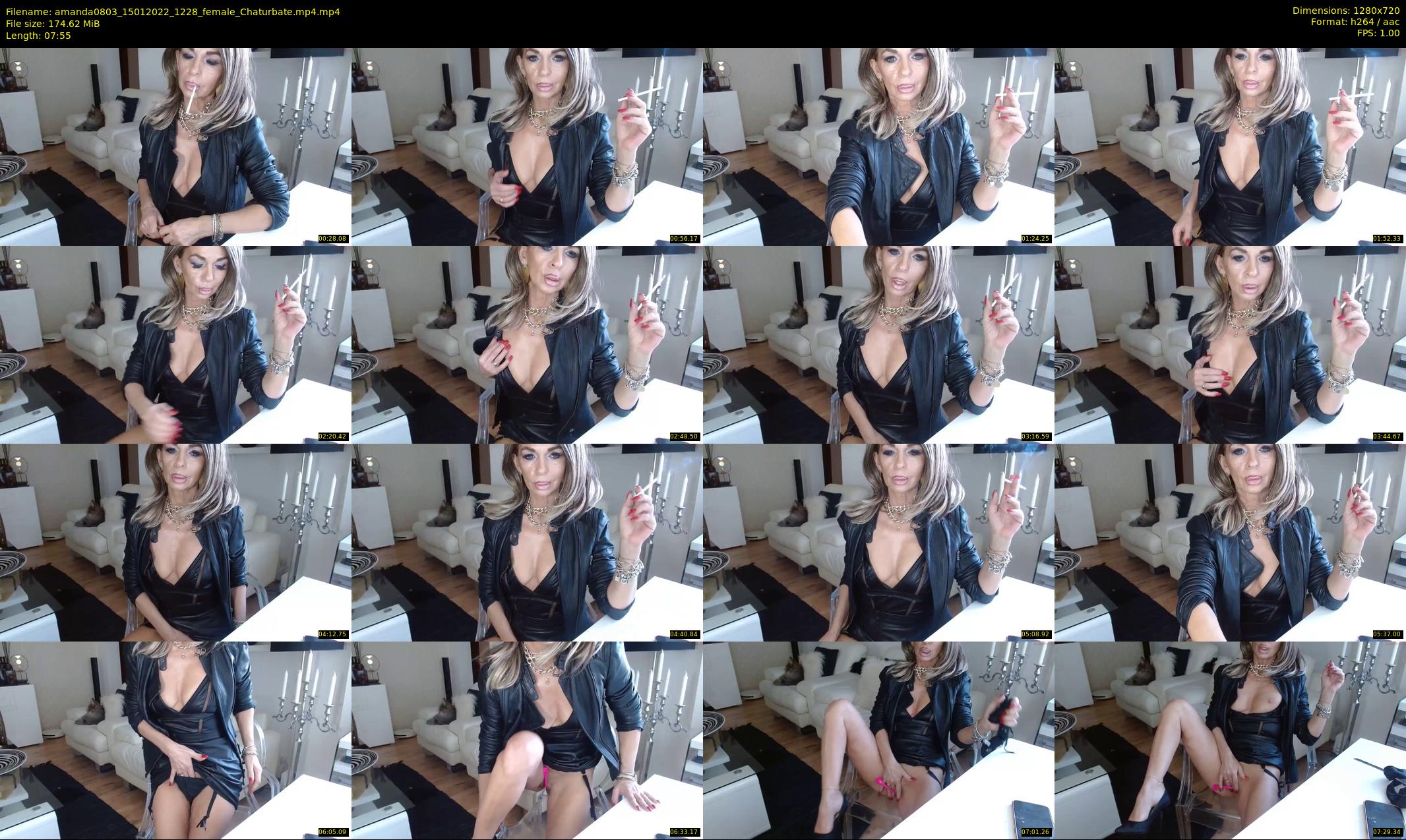 amanda0803 — 8 minute Chaturbate female cam show recording, 720p, Jan 15, 2022