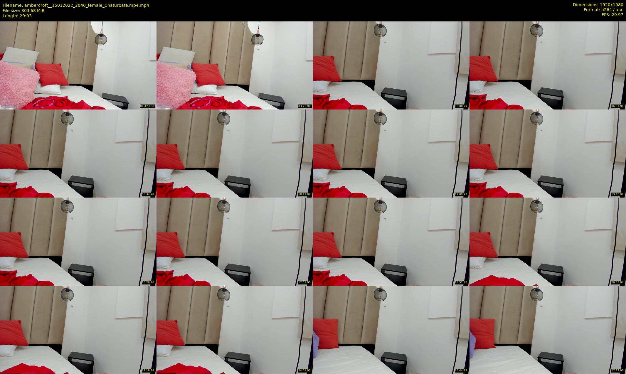 ambercroft_ — 30 minute Chaturbate female cam show recording, 1080p, Jan 15, 2022