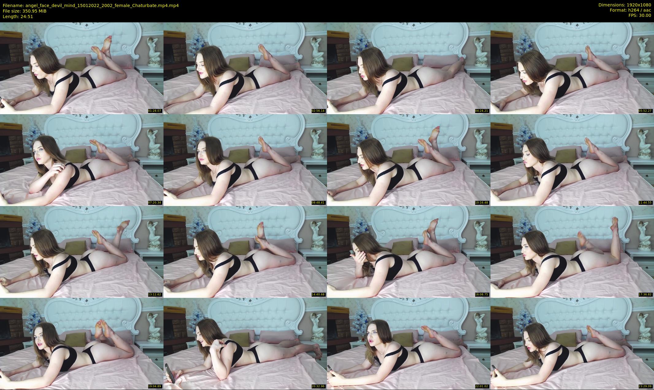 angel_face_devil_mind — 25 minute Chaturbate female cam show recording, 1080p, Jan 15, 2022