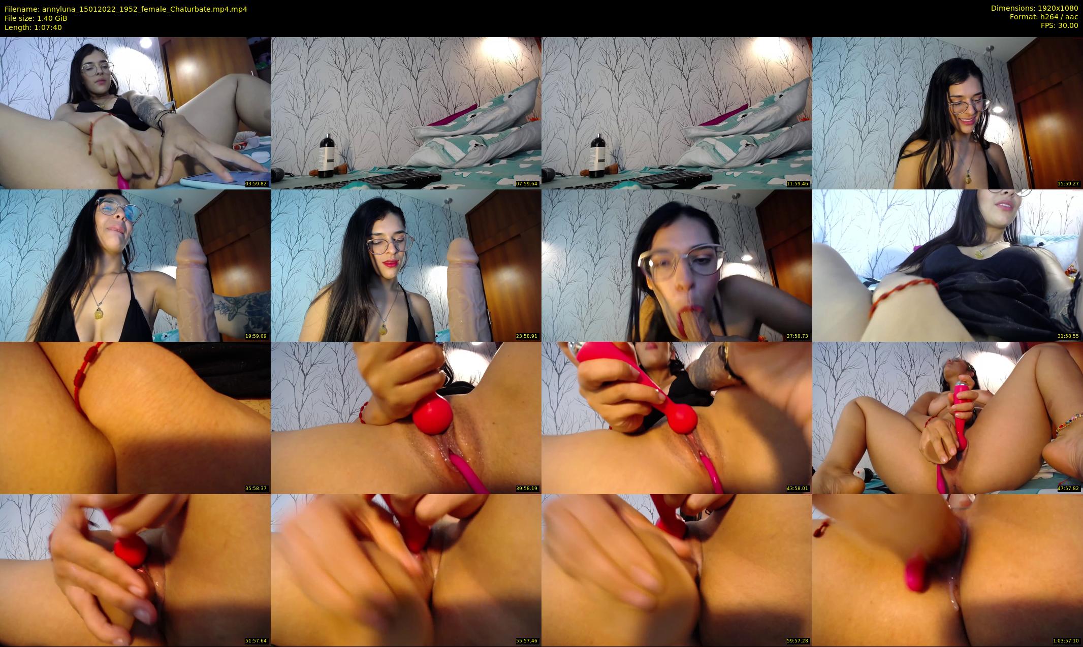annyluna — 68 minute Chaturbate female cam show recording, 1080p, Jan 15, 2022