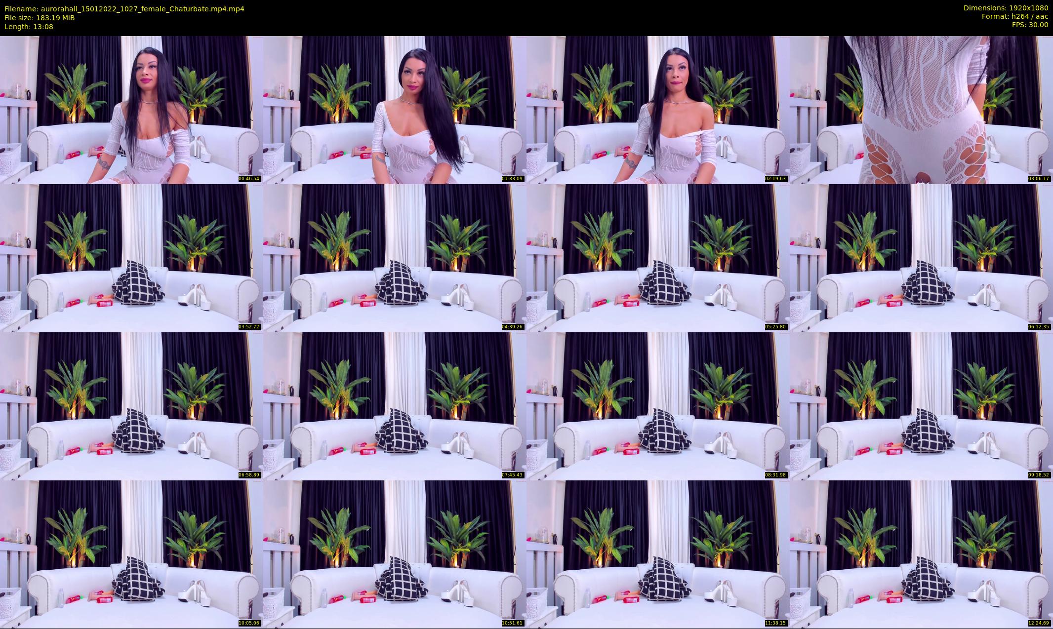 aurorahall — 14 minute Chaturbate female cam show recording, 1080p, Jan 15, 2022