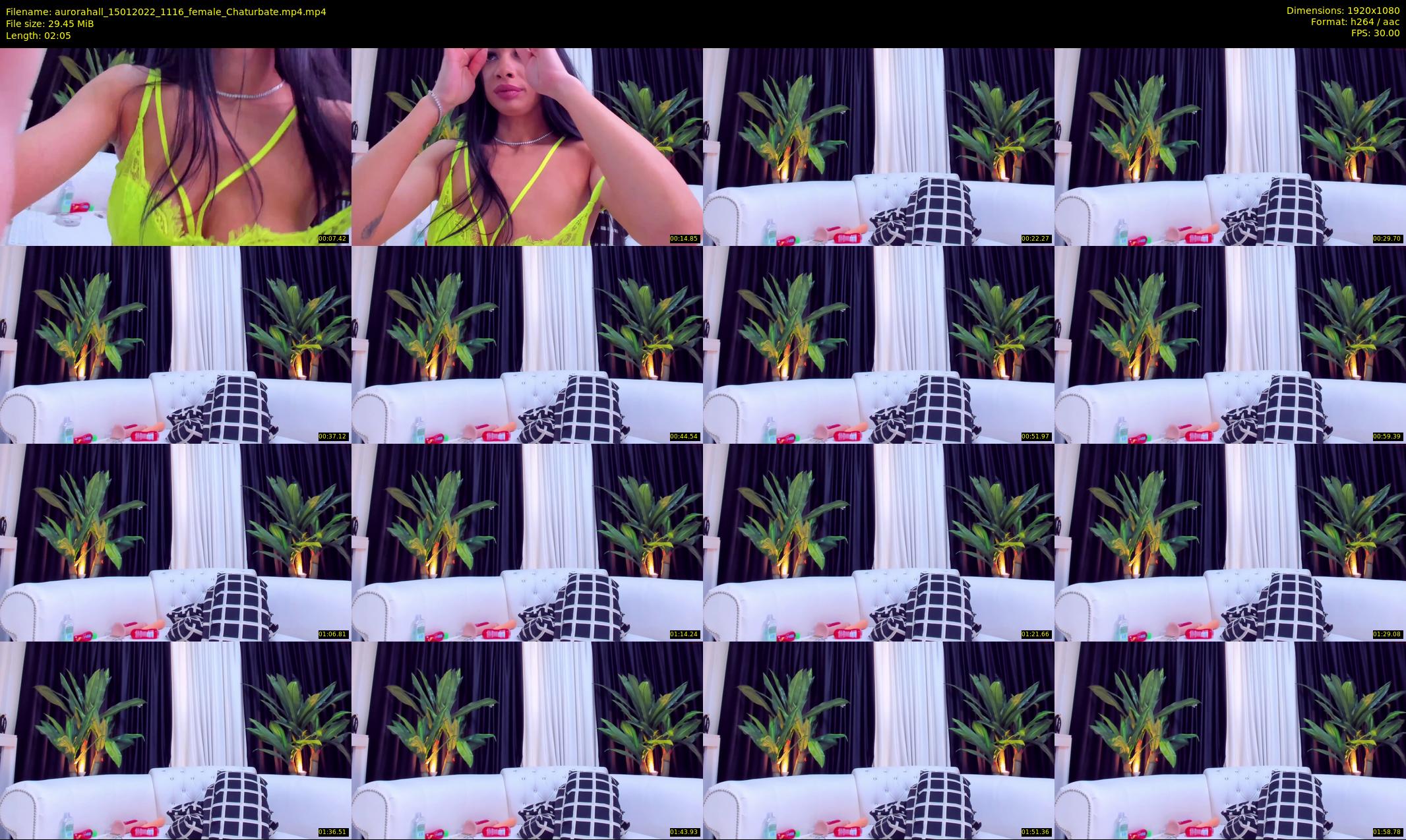 aurorahall — 3 minute Chaturbate female cam show recording, 1080p, Jan 15, 2022