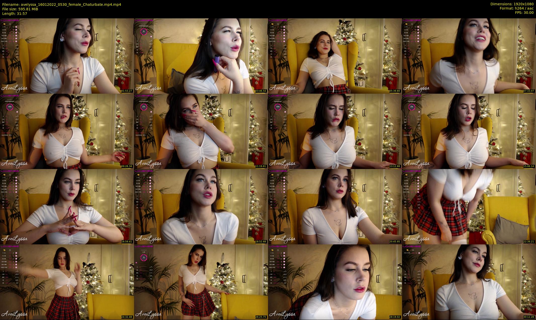 avelyssa — 32 minute Chaturbate female cam show recording, 1080p, Jan 16, 2022