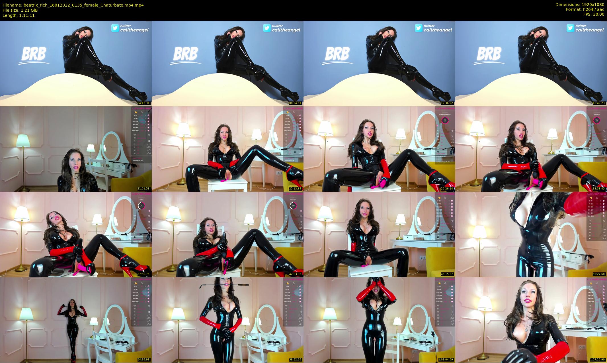 beatrix_rich — 72 minute Chaturbate female cam show recording, 1080p, Jan 16, 2022