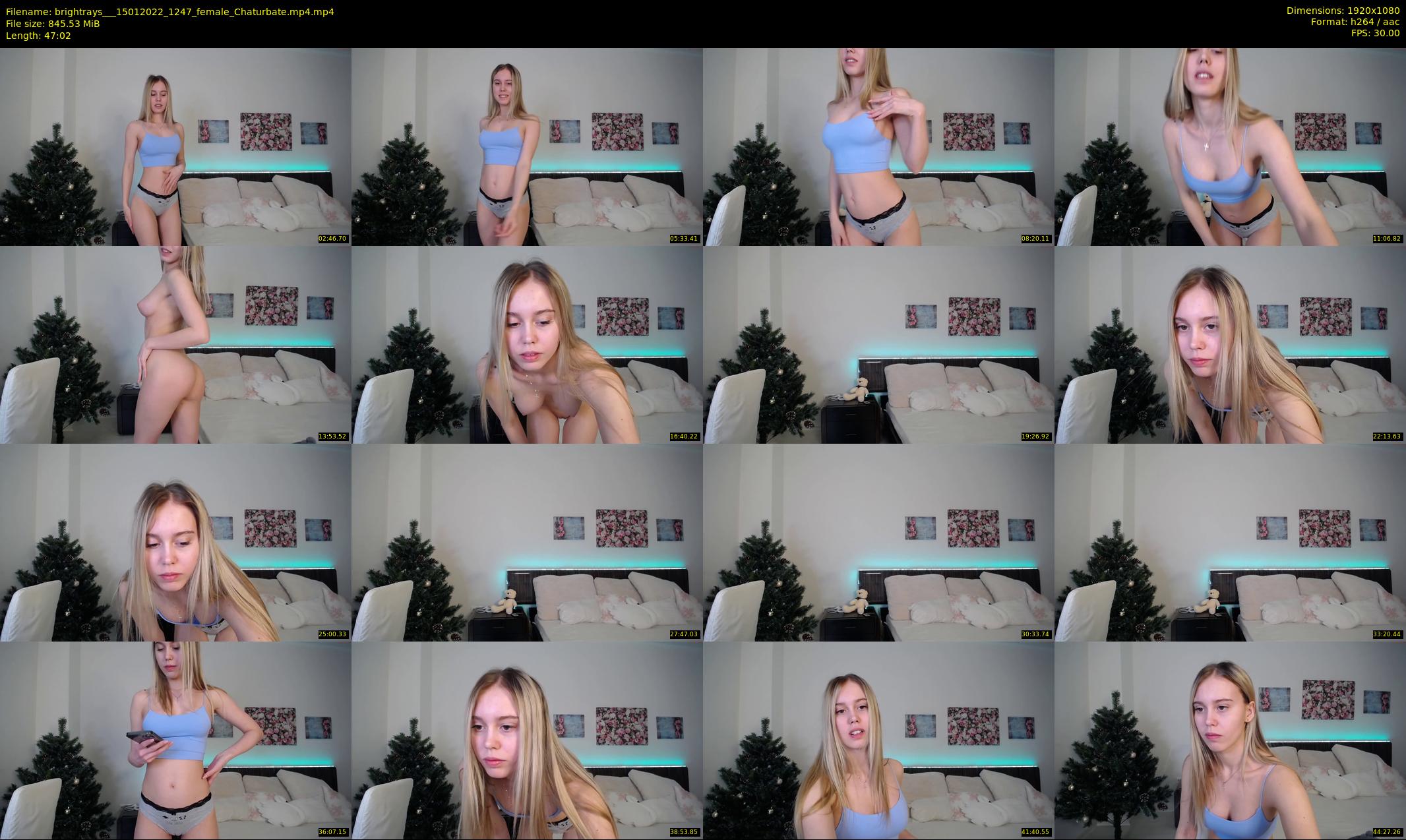 brightrays__ — 48 minute Chaturbate female cam show recording, 1080p, Jan 15, 2022