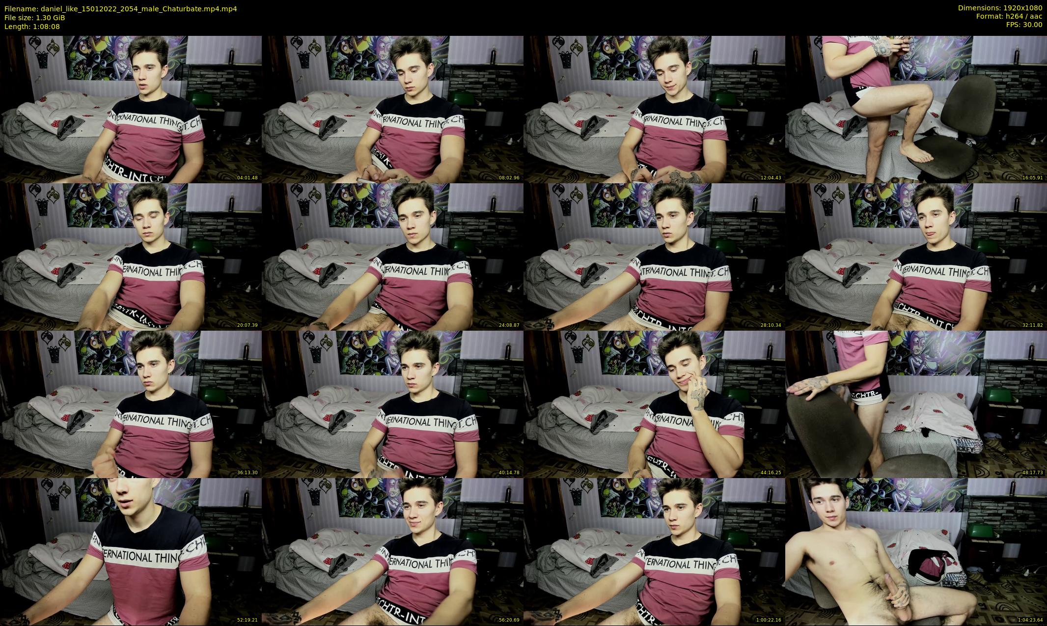 daniel_like — 69 minute Chaturbate male cam show recording, 1080p, Jan 15, 2022