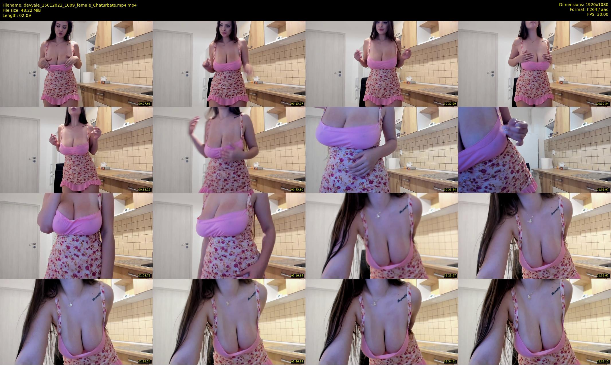 devyale — 3 minute Chaturbate female cam show recording, 1080p, Jan 15, 2022