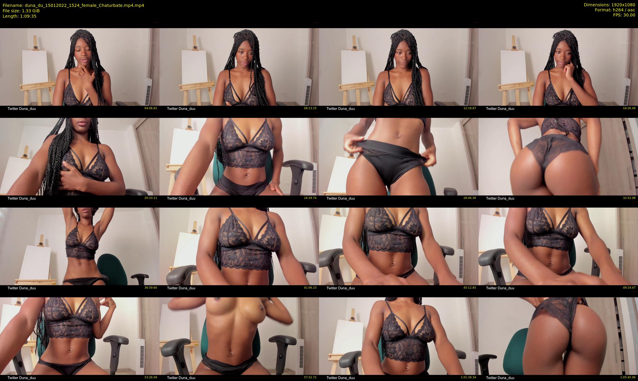 duna_du — 70 minute Chaturbate female cam show recording, 1080p, Jan 15, 2022