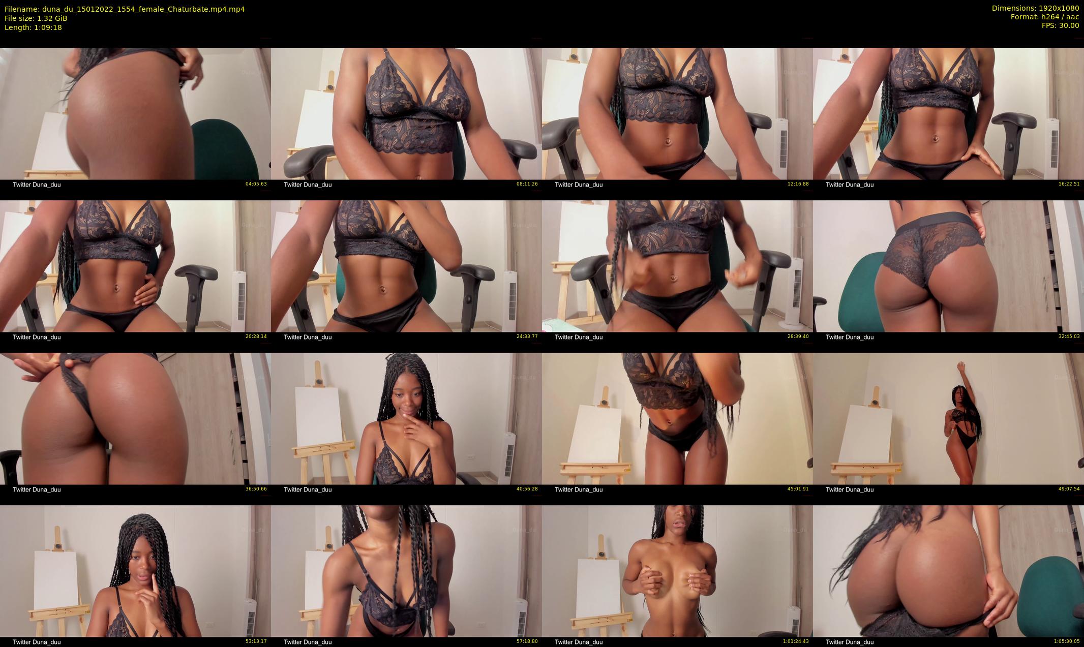 duna_du — 70 minute Chaturbate female cam show recording, 1080p, Jan 15, 2022
