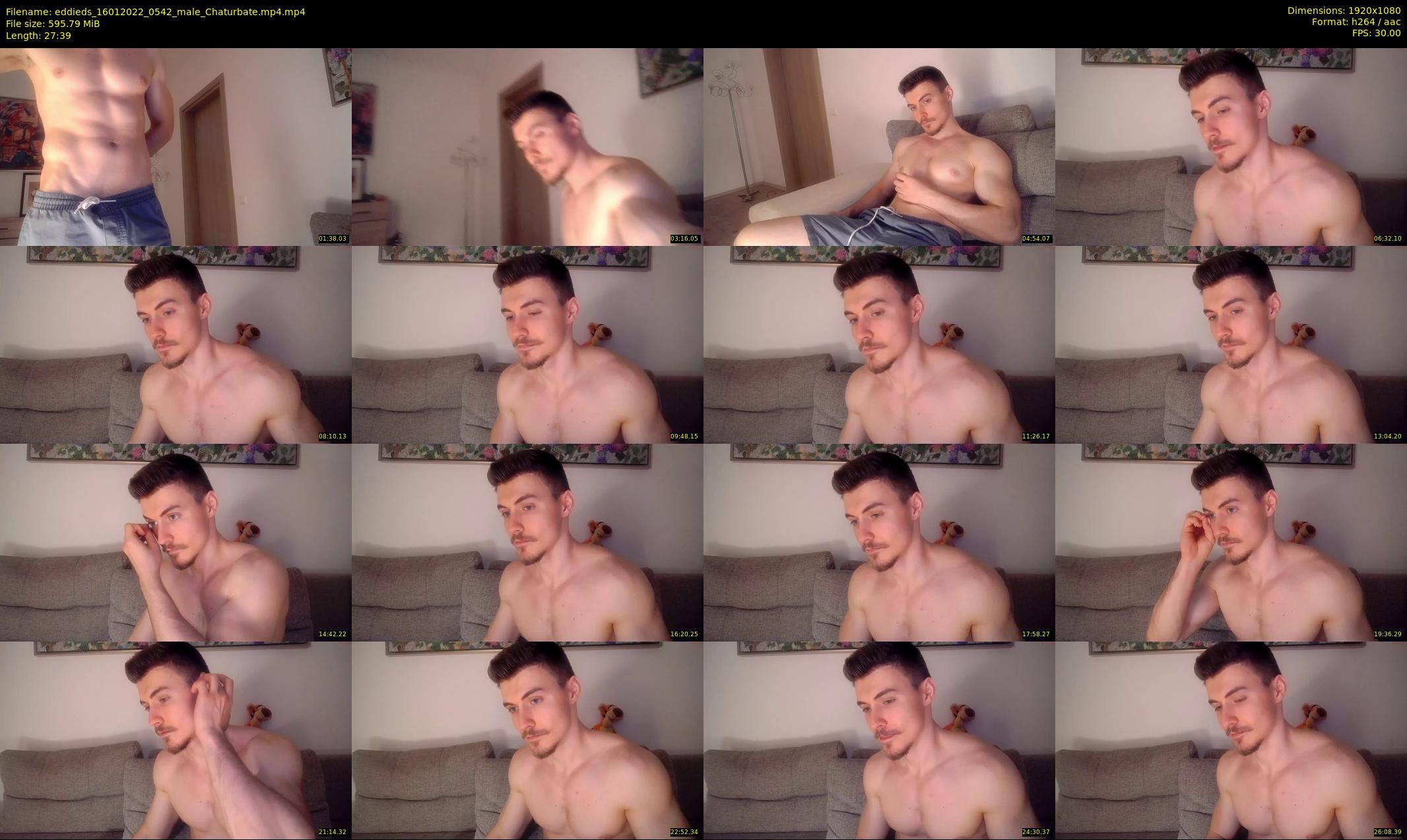 eddieds — 28 minute Chaturbate male cam show recording, 1080p, Jan 16, 2022