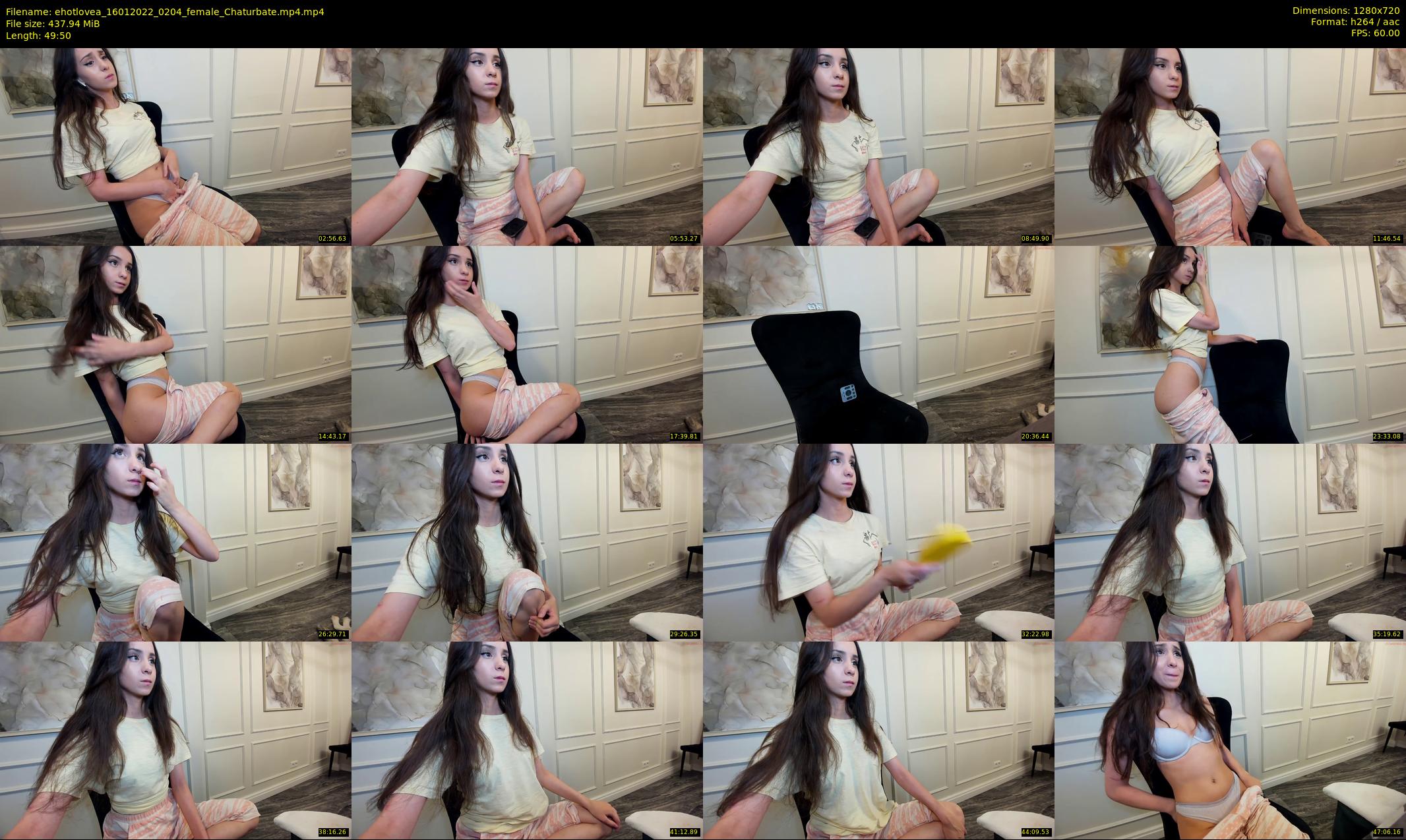ehotlovea — 50 minute Chaturbate female cam show recording, 720p, Jan 16, 2022