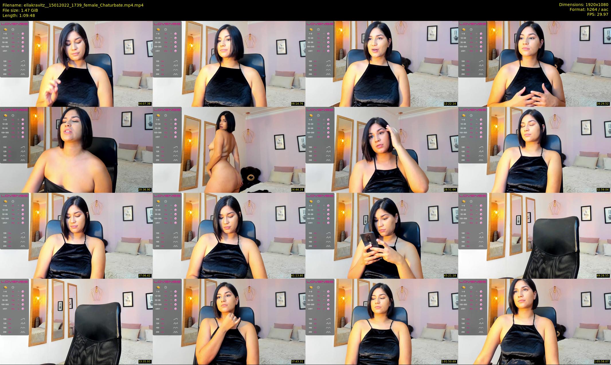 ellakravitz_ — 70 minute Chaturbate female cam show recording, 1080p, Jan 15, 2022