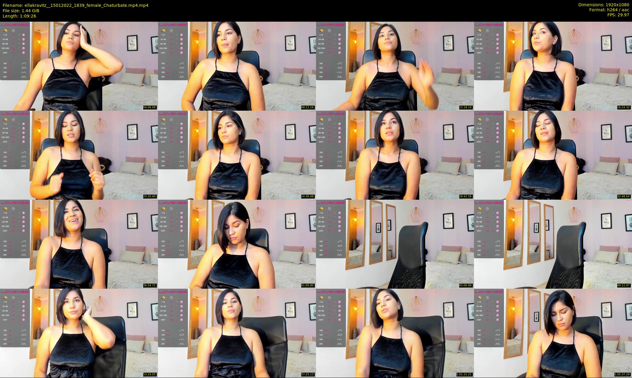 ellakravitz_ — 70 minute Chaturbate female cam show recording, 1080p, Jan 15, 2022