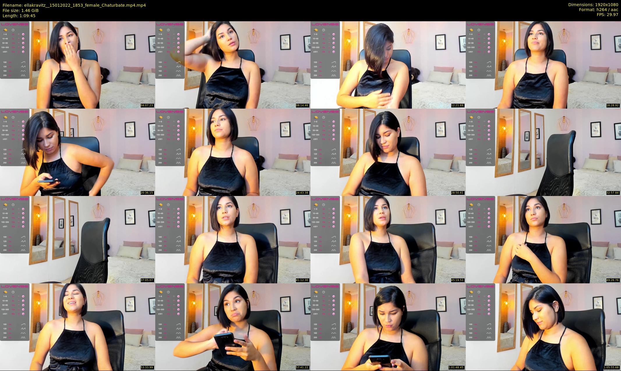 ellakravitz_ — 70 minute Chaturbate female cam show recording, 1080p, Jan 15, 2022