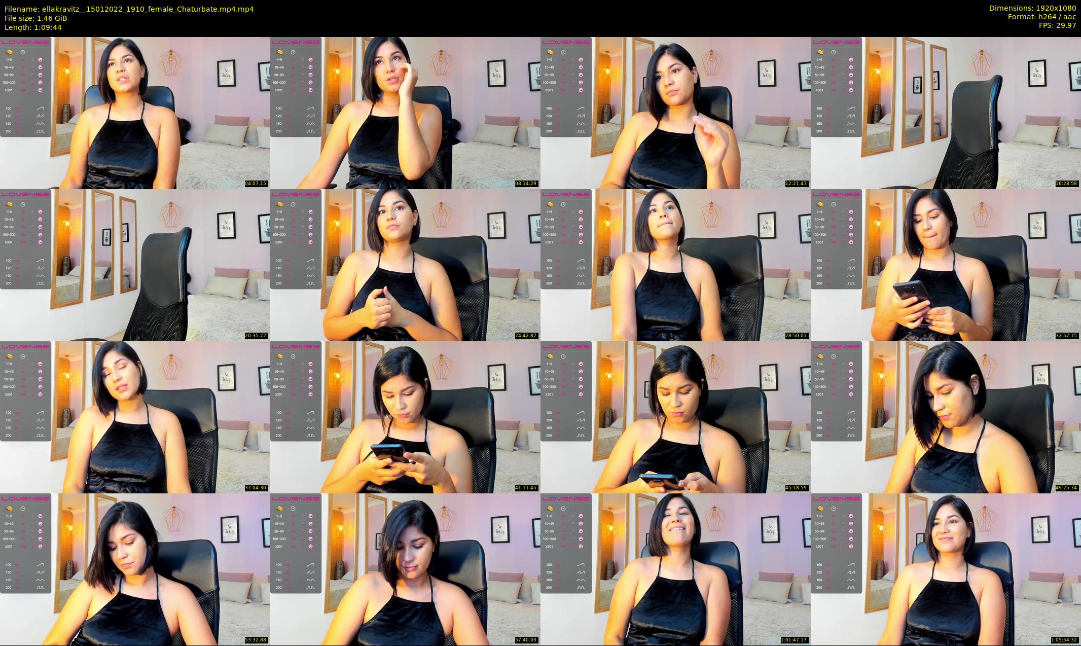 ellakravitz_ — 70 minute Chaturbate female cam show recording, 1080p, Jan 15, 2022