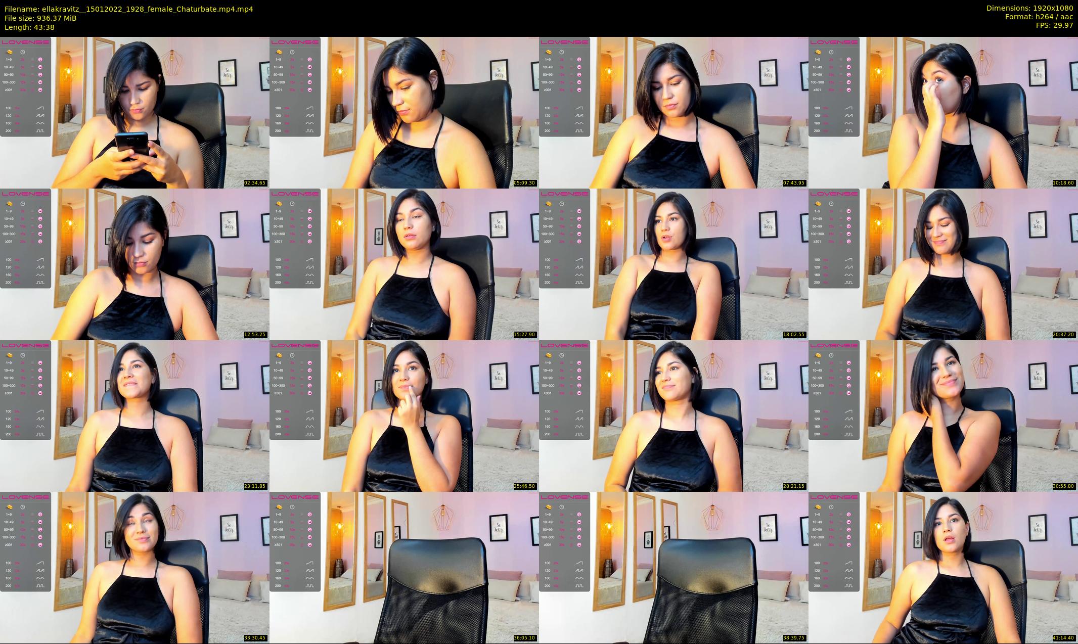ellakravitz_ — 44 minute Chaturbate female cam show recording, 1080p, Jan 15, 2022