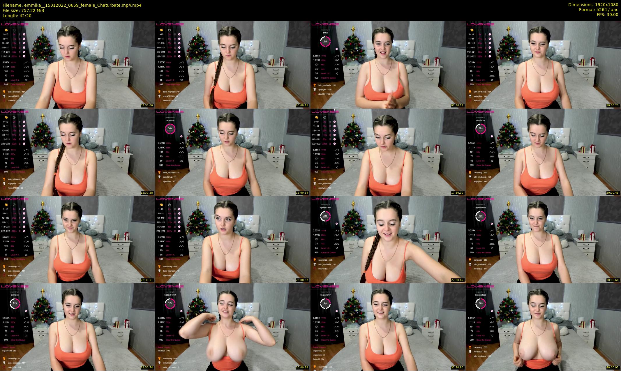 emmika_ — 43 minute Chaturbate female cam show recording, 1080p, Jan 15, 2022