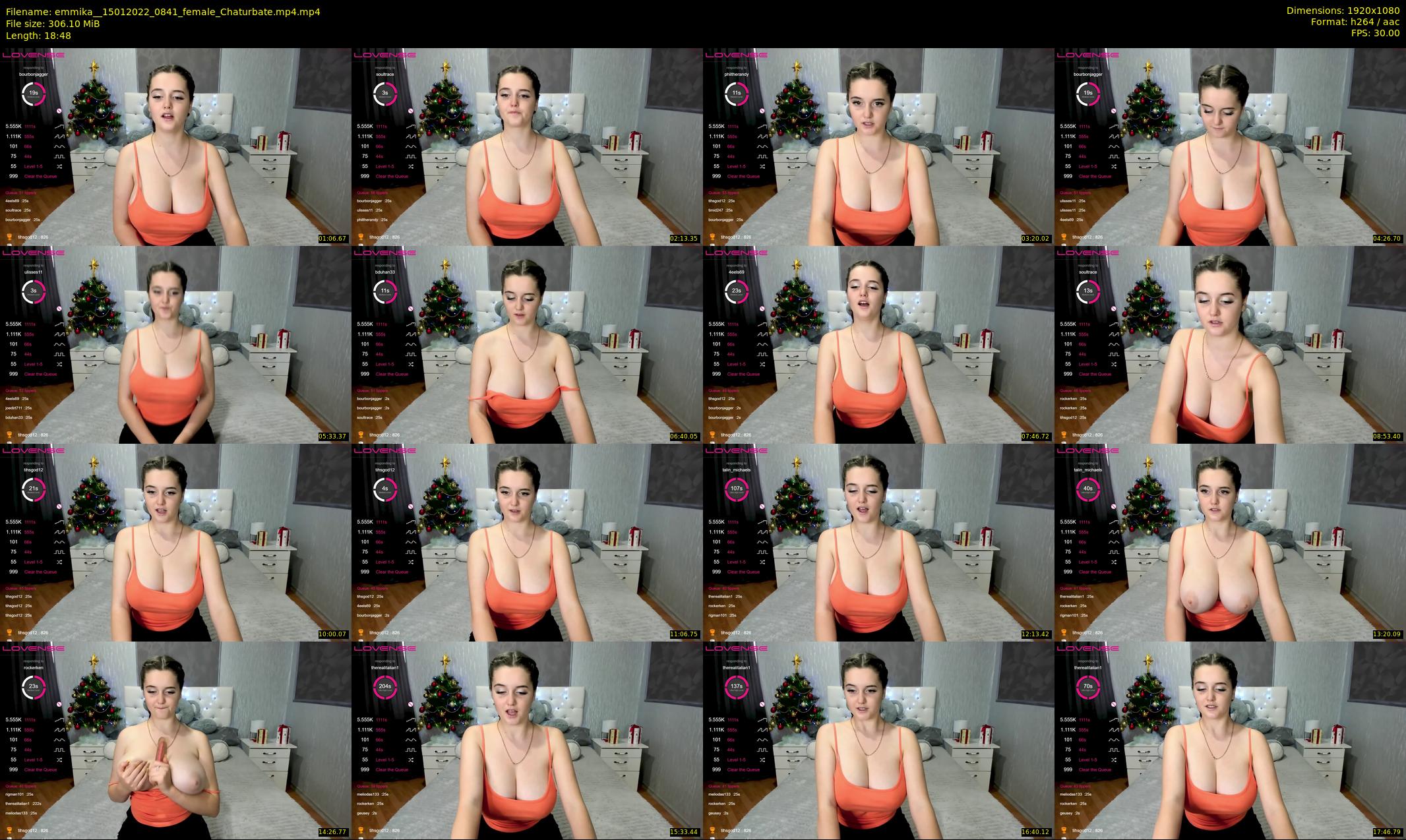 emmika_ — 19 minute Chaturbate female cam show recording, 1080p, Jan 15, 2022