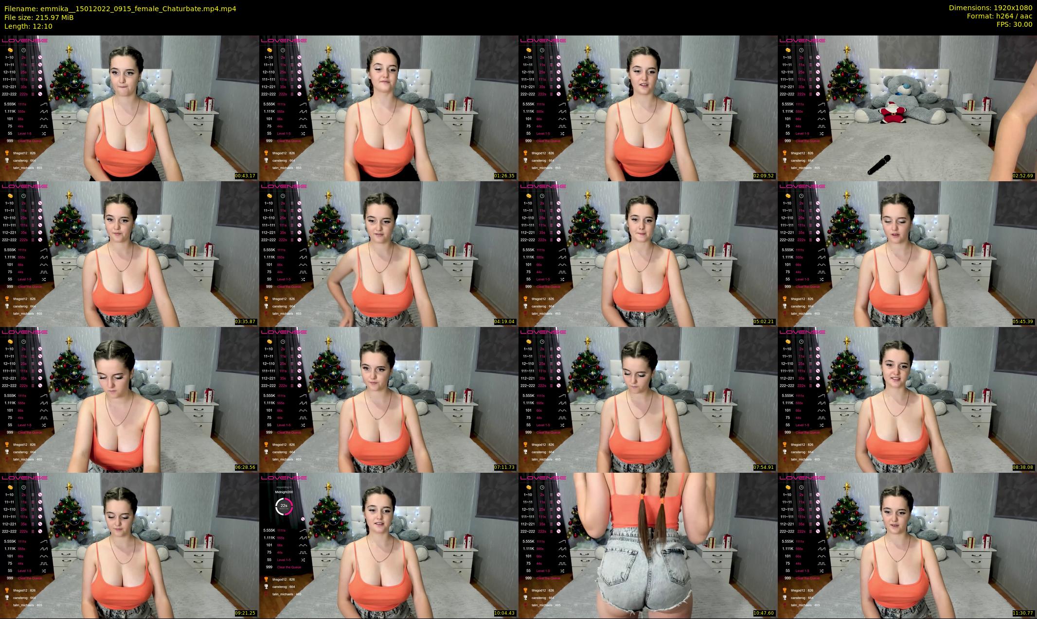 emmika_ — 13 minute Chaturbate female cam show recording, 1080p, Jan 15, 2022
