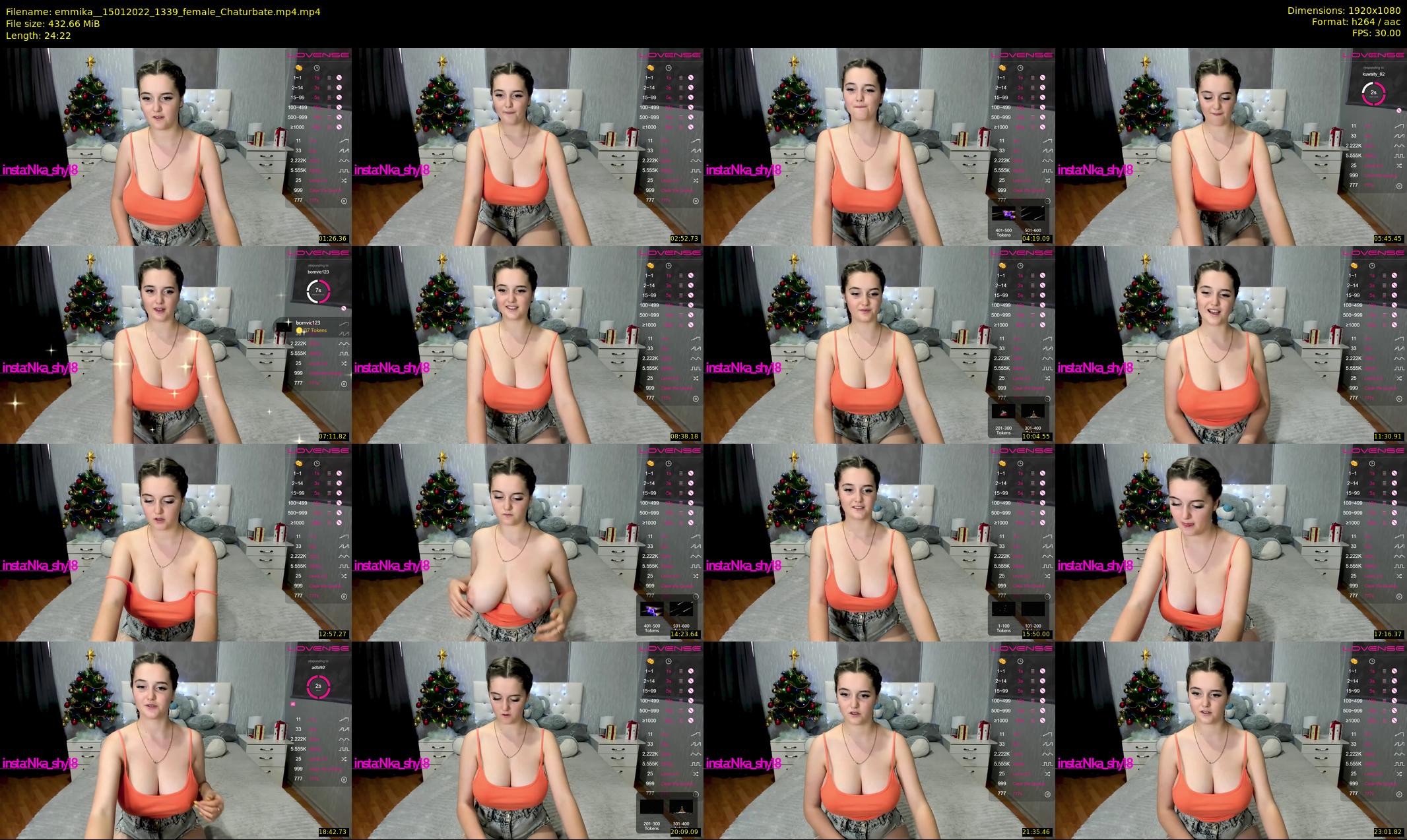 emmika_ — 25 minute Chaturbate female cam show recording, 1080p, Jan 15, 2022
