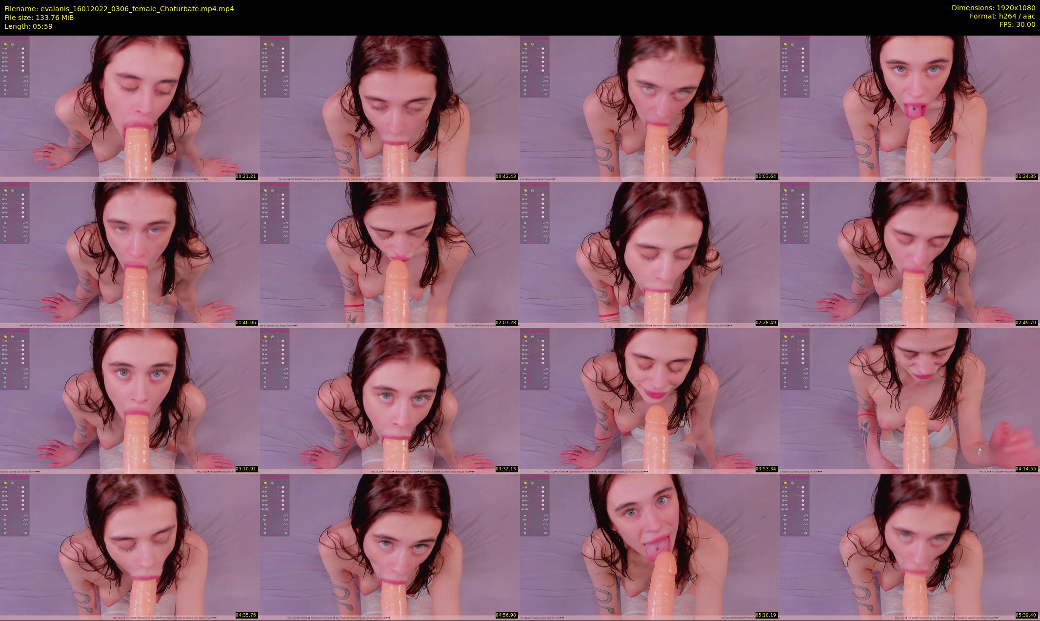 evalanis — 6 minute Chaturbate couple cam show recording, 1080p, Jan 16, 2022