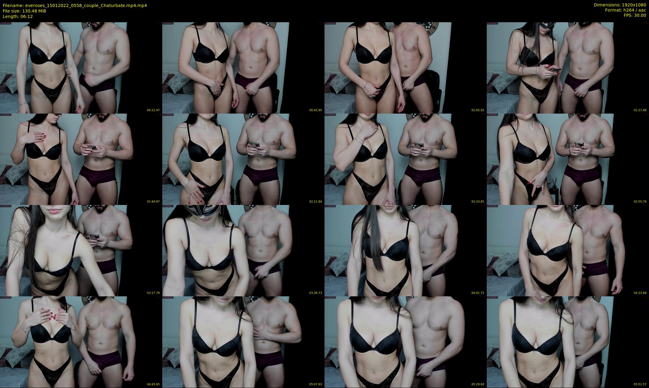 everoses — 7 minute Chaturbate couple cam show recording, 1080p, Jan 15, 2022