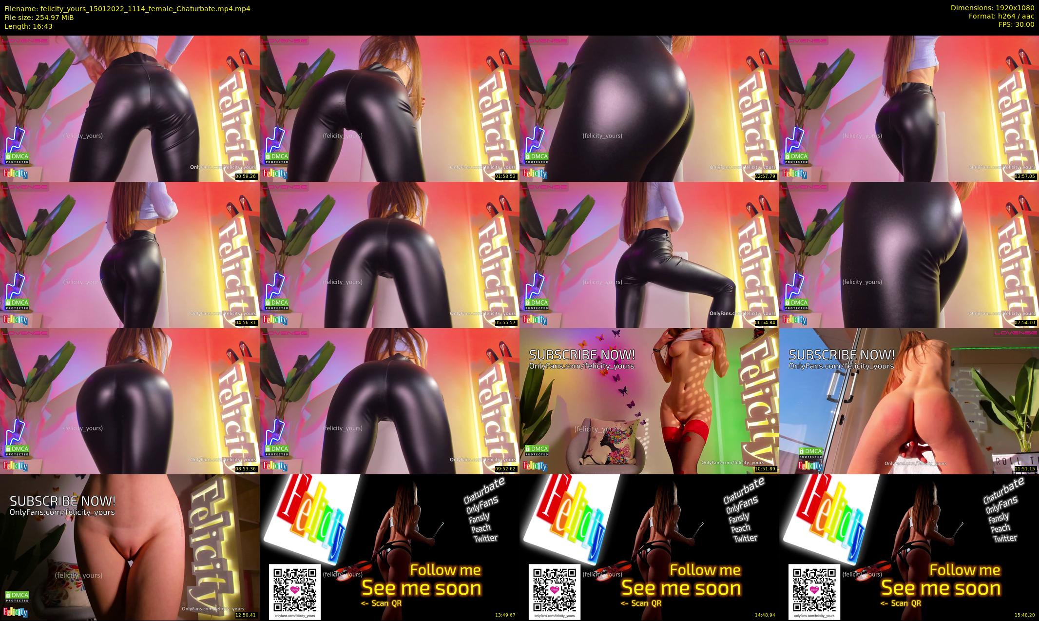 felicity_yours — 17 minute Chaturbate female cam show recording, 1080p, Jan 15, 2022