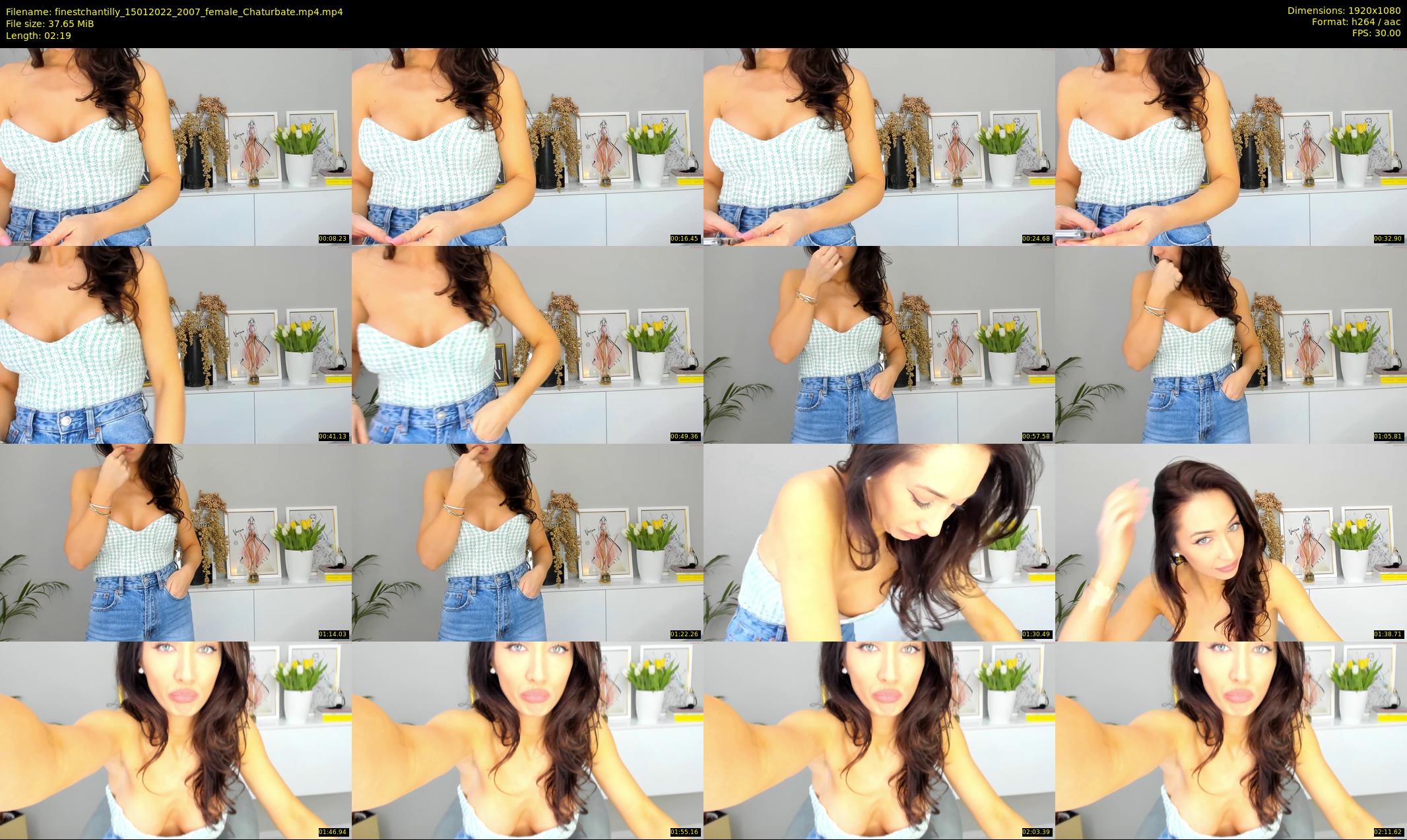 finestchantilly — 3 minute Chaturbate female cam show recording, 1080p, Jan 15, 2022