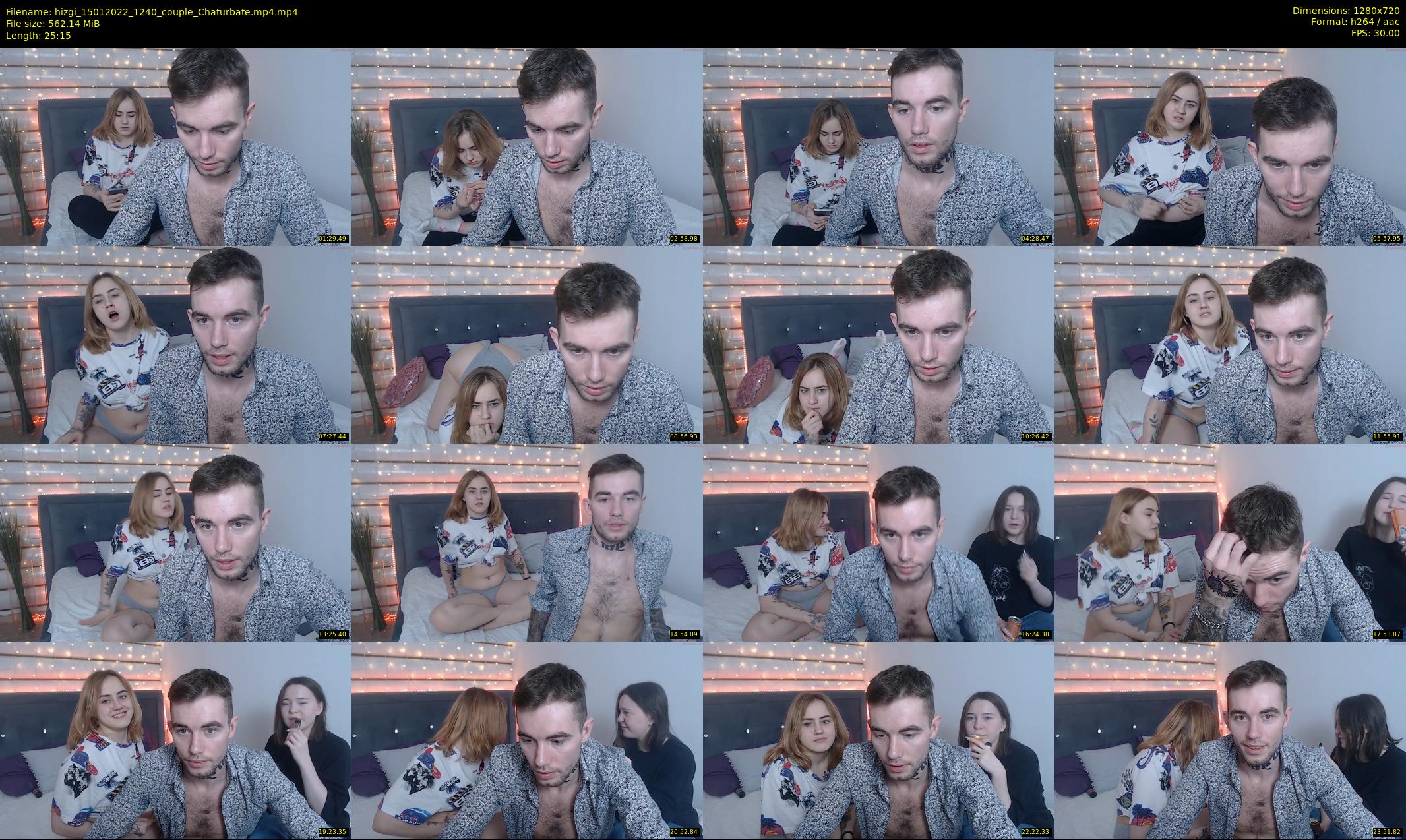 hizgi — 26 minute Chaturbate couple cam show recording, 720p, Jan 15, 2022