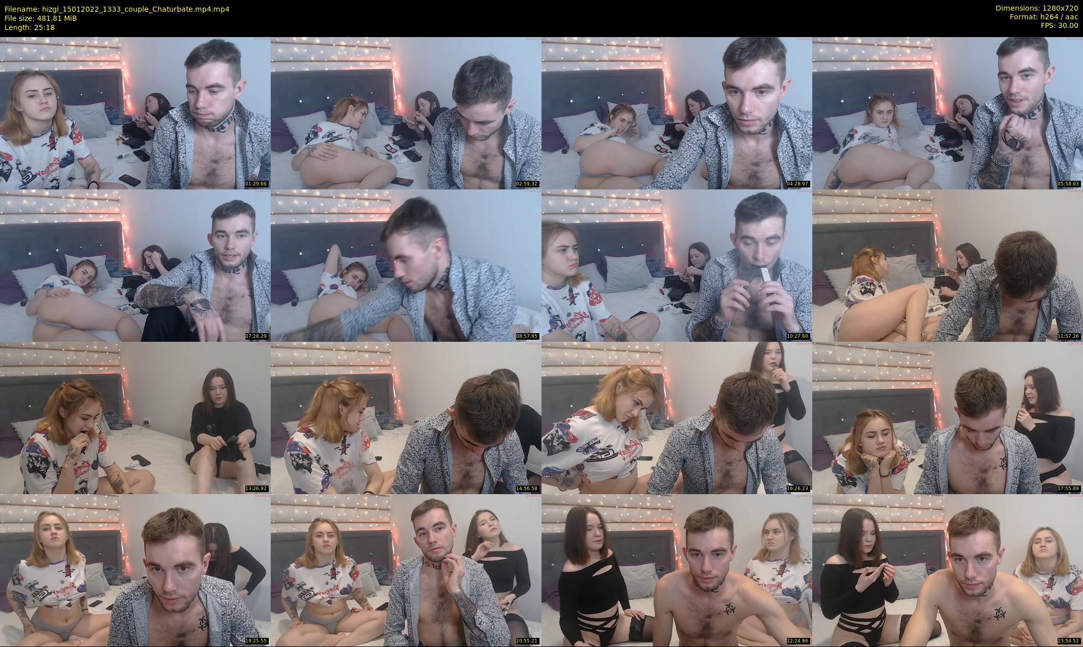 hizgi — 26 minute Chaturbate couple cam show recording, 720p, Jan 15, 2022