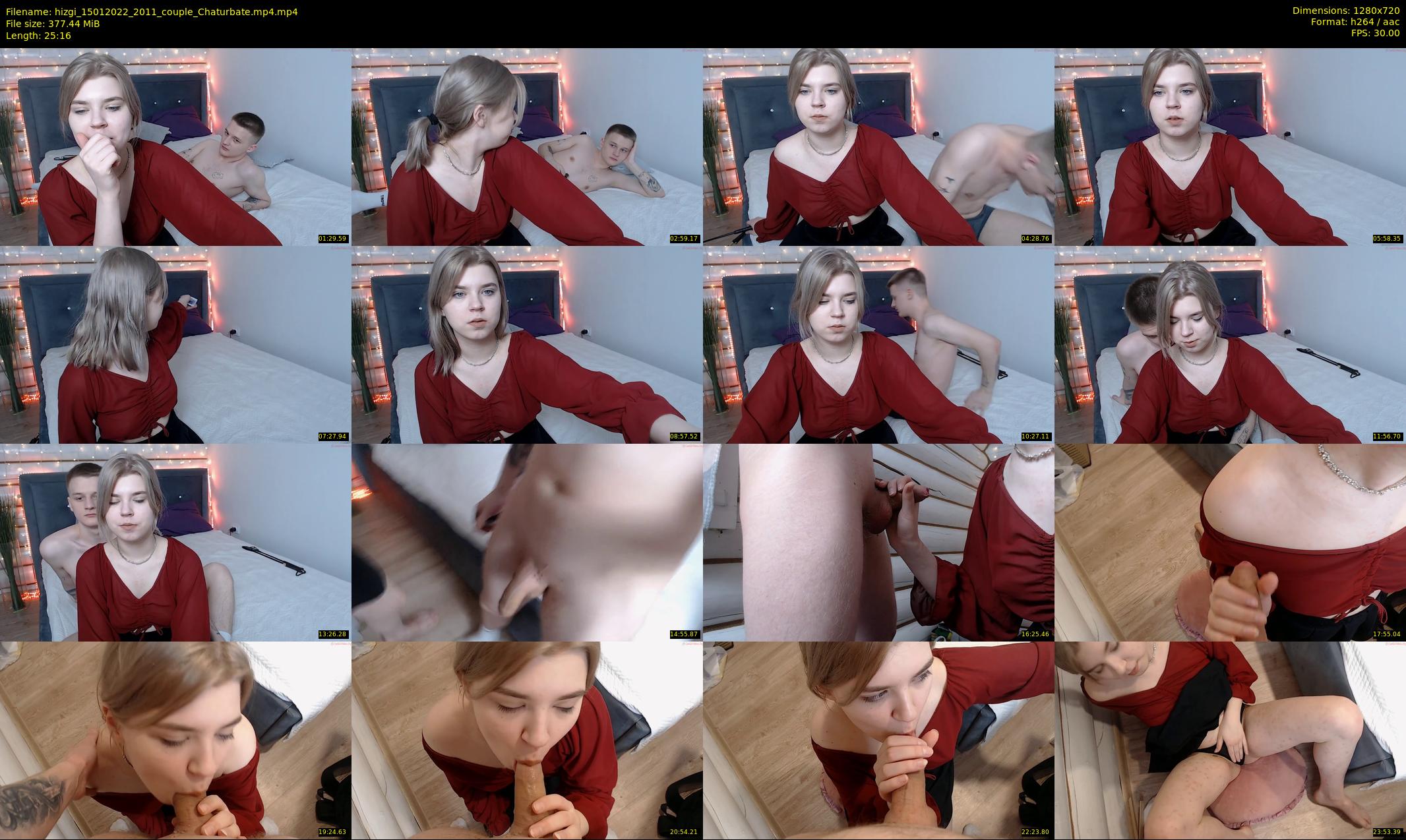 hizgi — 26 minute Chaturbate couple cam show recording, 720p, Jan 15, 2022