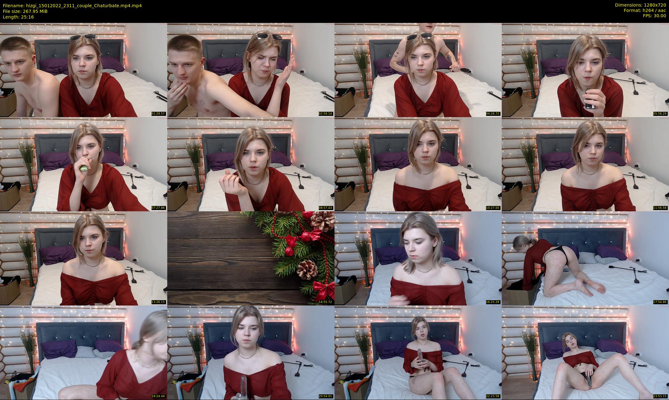 hizgi — 26 minute Chaturbate couple cam show recording, 720p, Jan 15, 2022