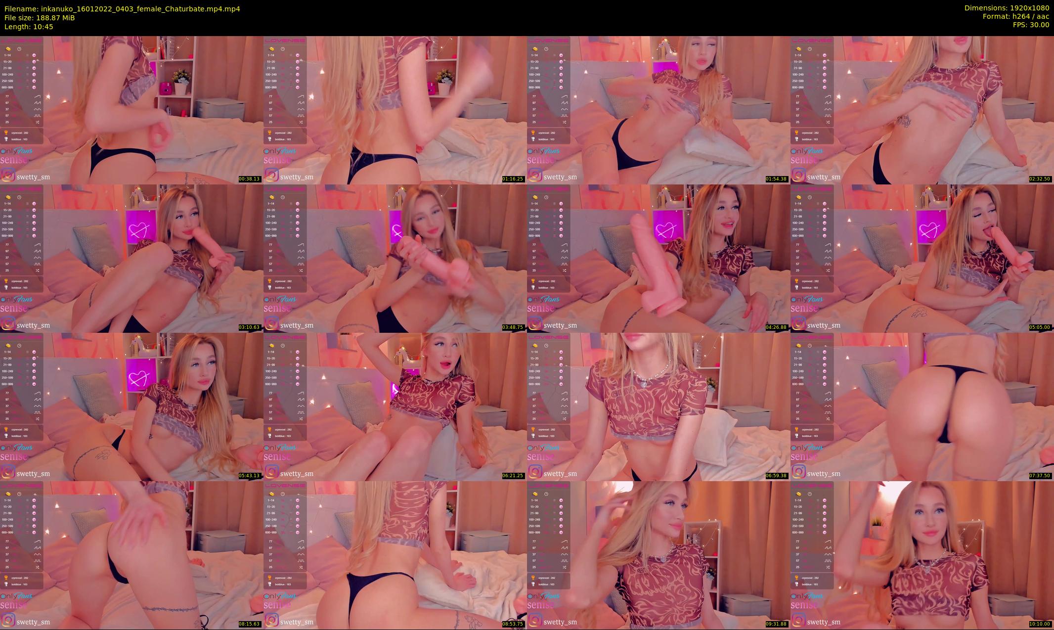 inkanuko — 11 minute Chaturbate couple cam show recording, 1080p, Jan 16, 2022