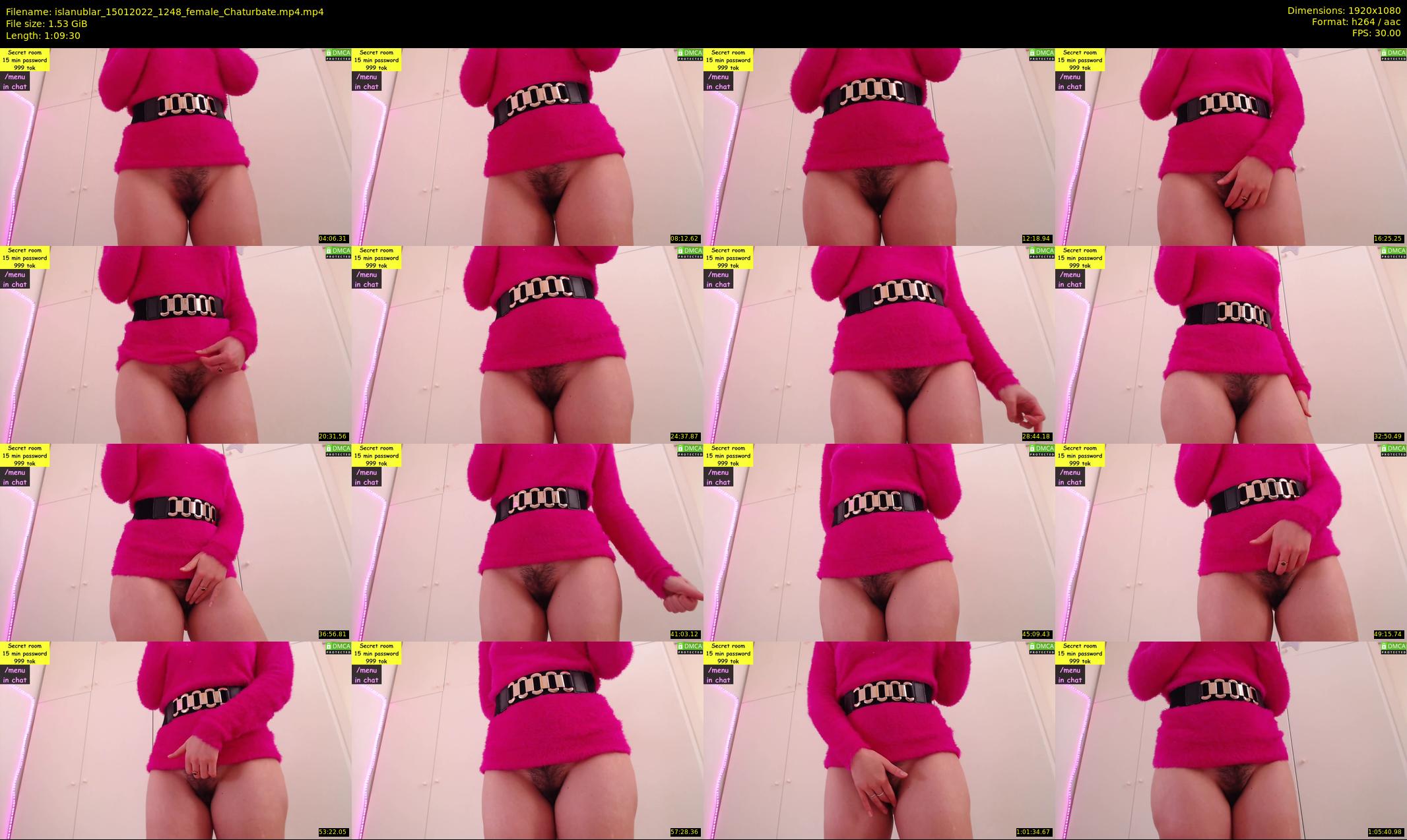 islanublar — 70 minute Chaturbate female cam show recording, 1080p, Jan 15, 2022
