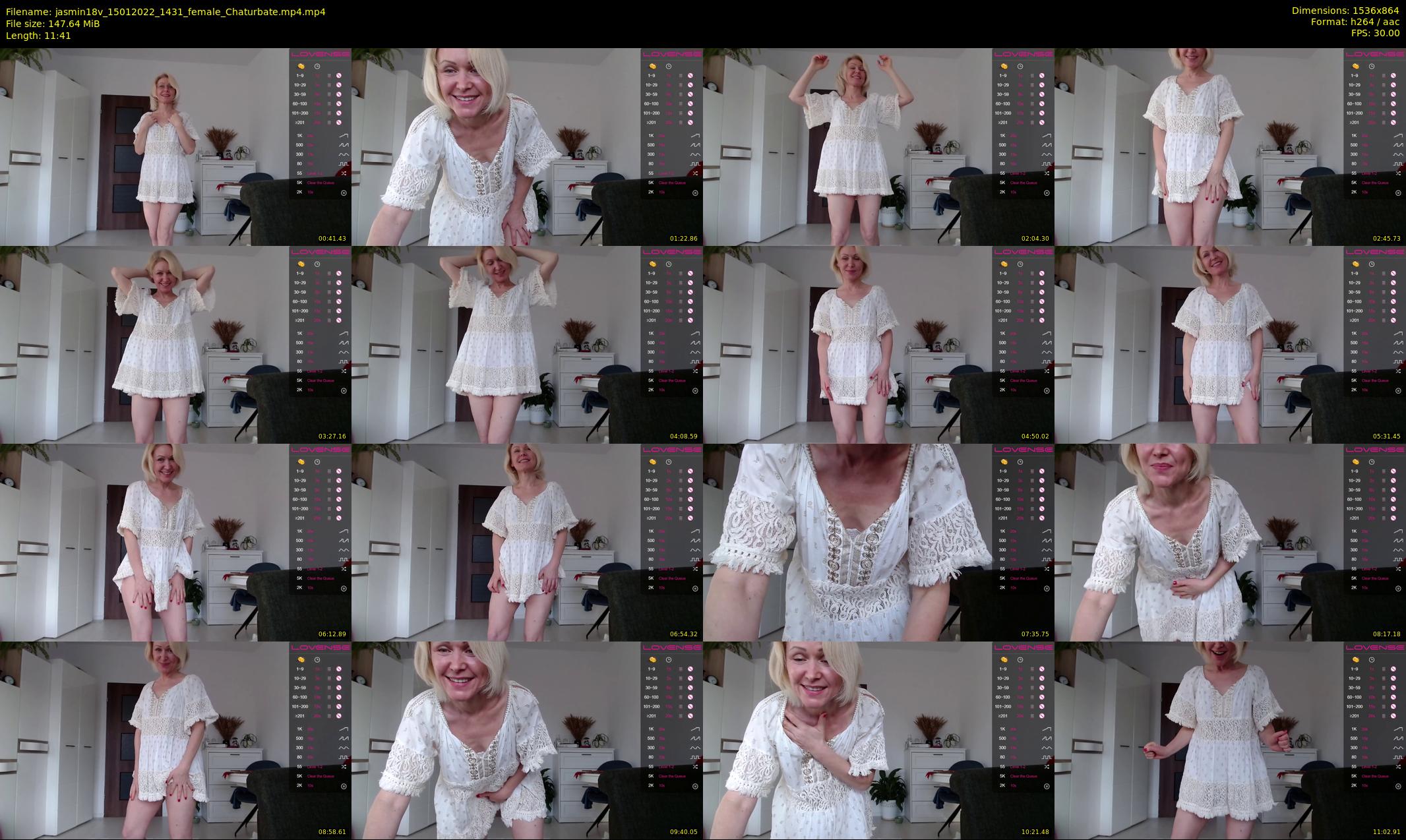 jasmin18v — 12 minute Chaturbate female cam show recording, 720p, Jan 15, 2022
